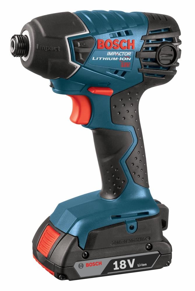Celebridad raya Certificado Bosch 18-volt 1/4-in; 1/2-in Cordless Impact Driver (2-Batteries Included)  at Lowes.com