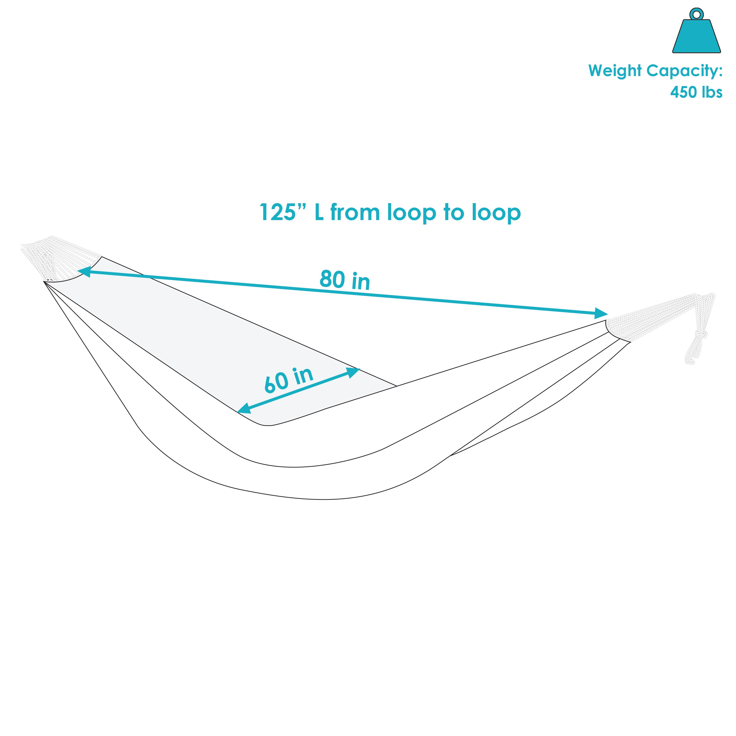 Sunnydaze Decor DH-SEA GRASS hammocks - View #6