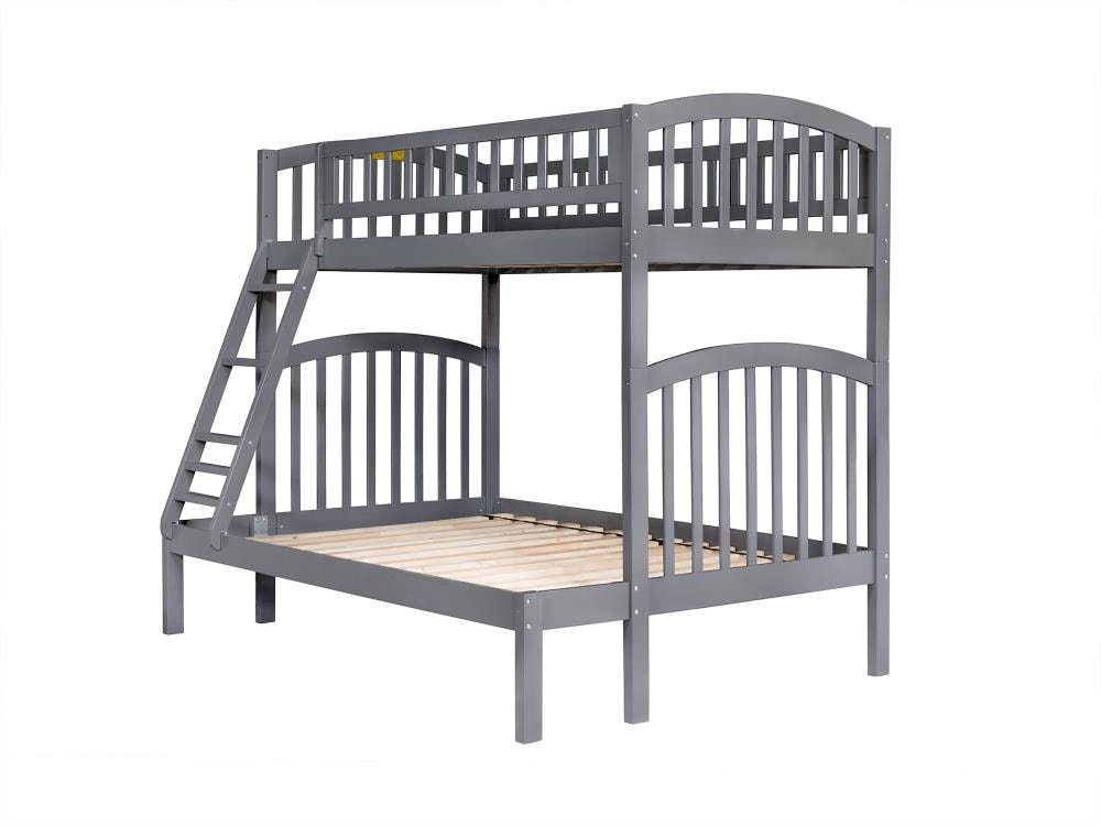 AFI Furnishings Richland Bunk Bed Twin over Full in Grey at Lowes.com