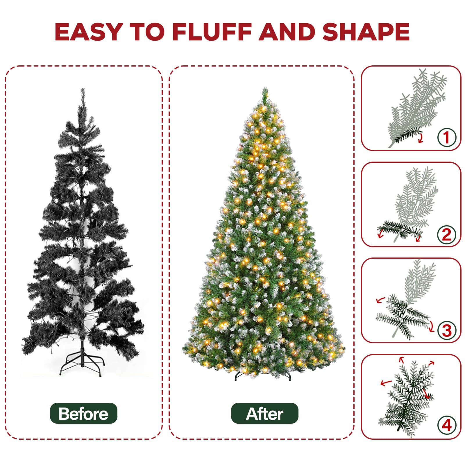 vivatrees CTA-4029 Artificial-Christmas-Trees - View #8