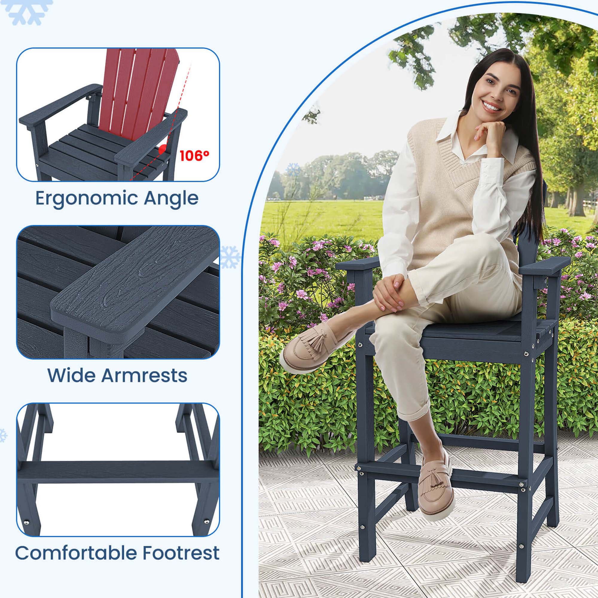 Costway HCST03016 stools - View #5