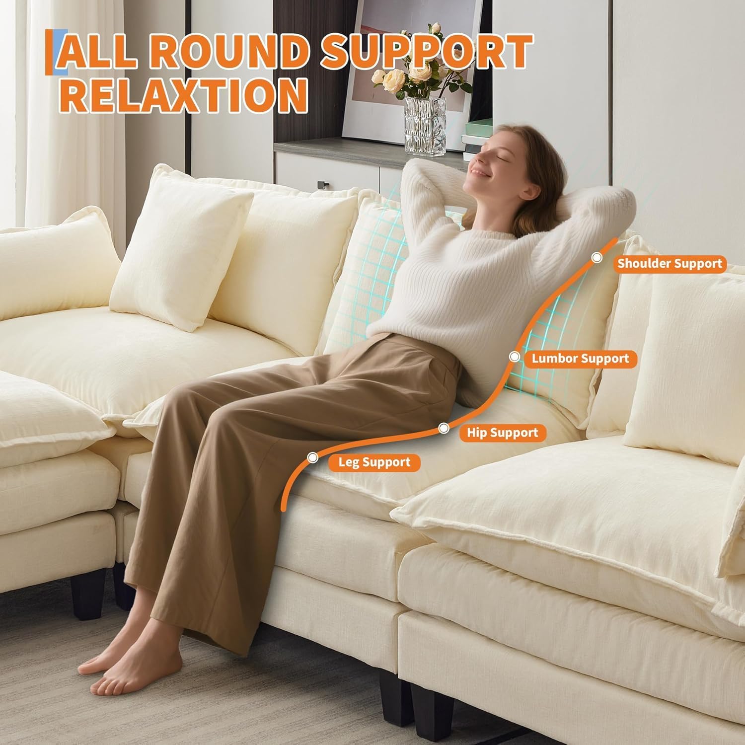 Garvee CJH-VNN-334FA6JP Sofas-Loveseats - View #5