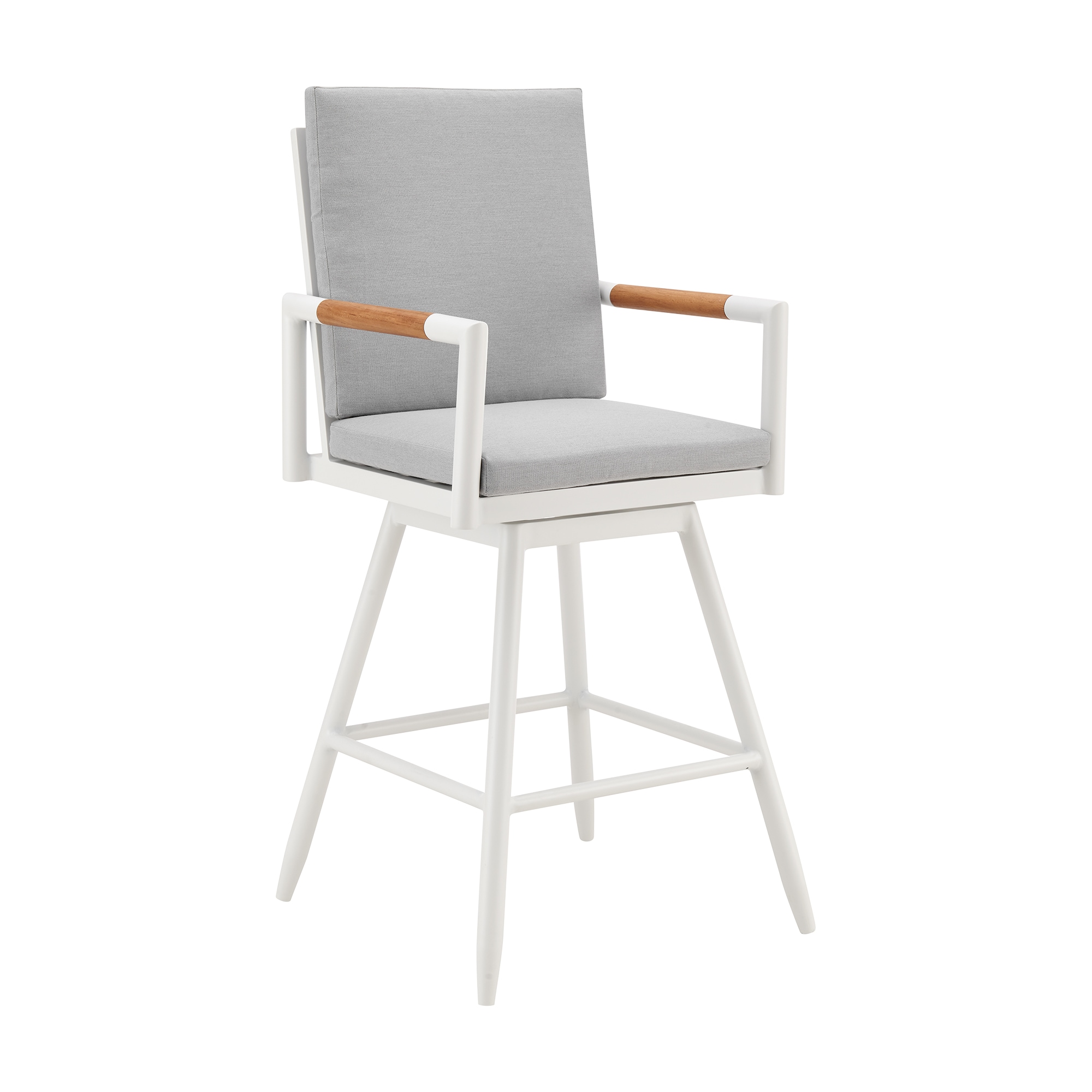 Armen Living LCCRSWBAWH26 stools - View #2