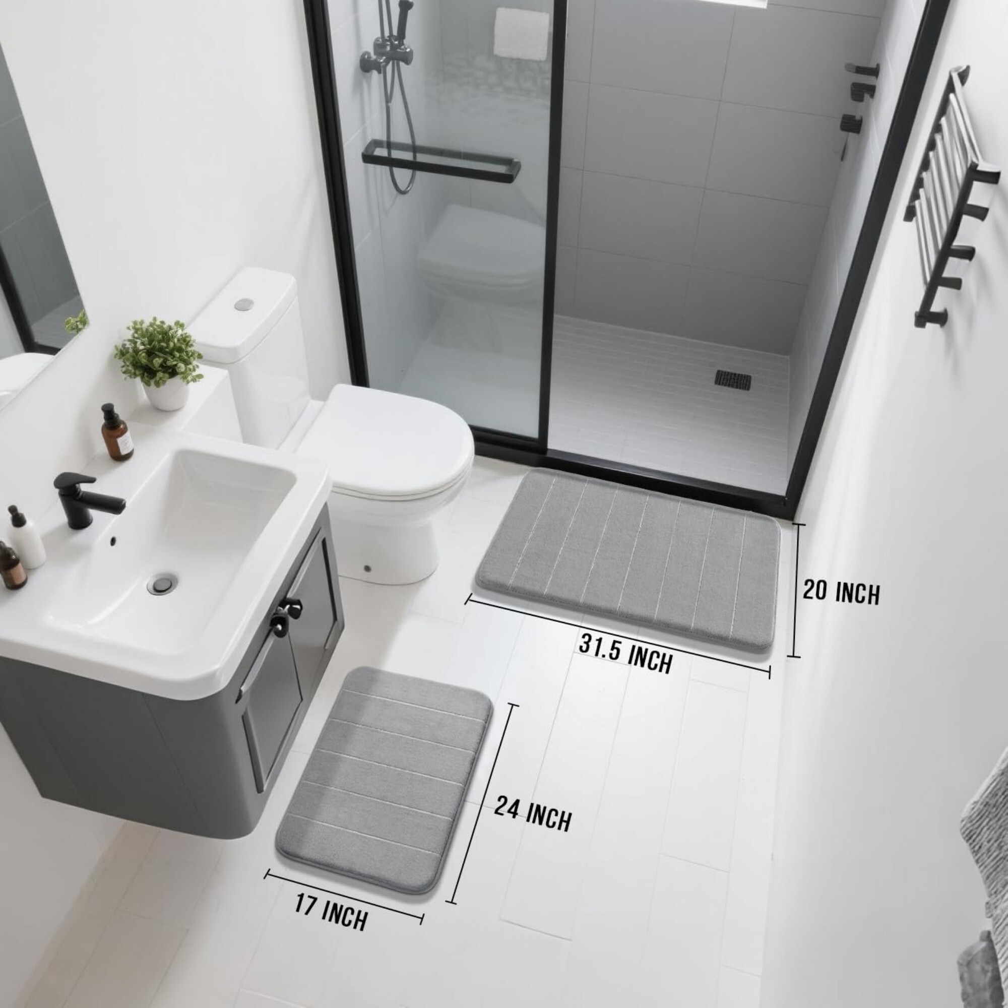 Wudkey L4-IL9D2N Bath-Rugs - View #2