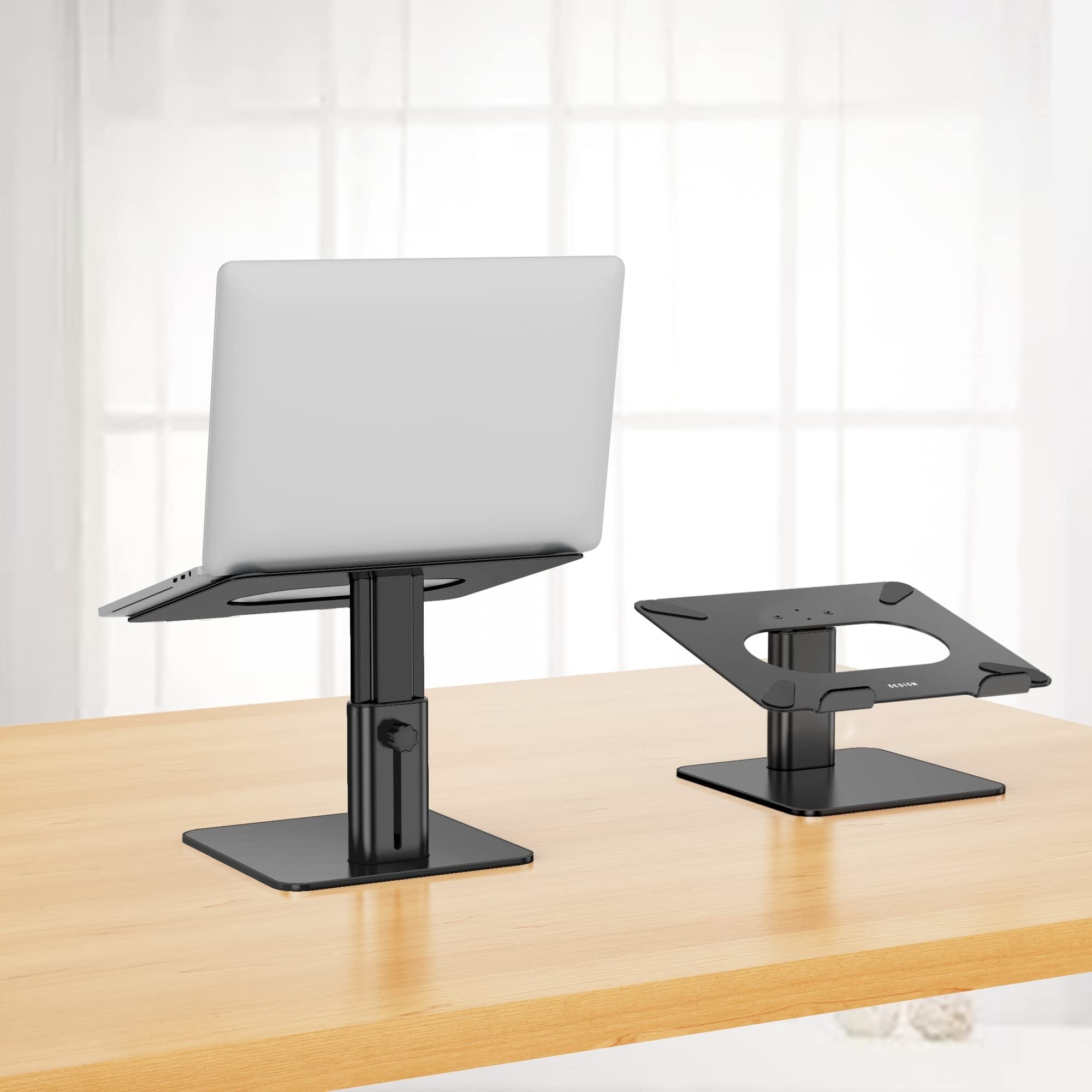 Etokfoks  LSX6N Laptop Stand Ergonomic Adjustable Notebook Riser Computer Holder for 10 15 6 in Laptops
