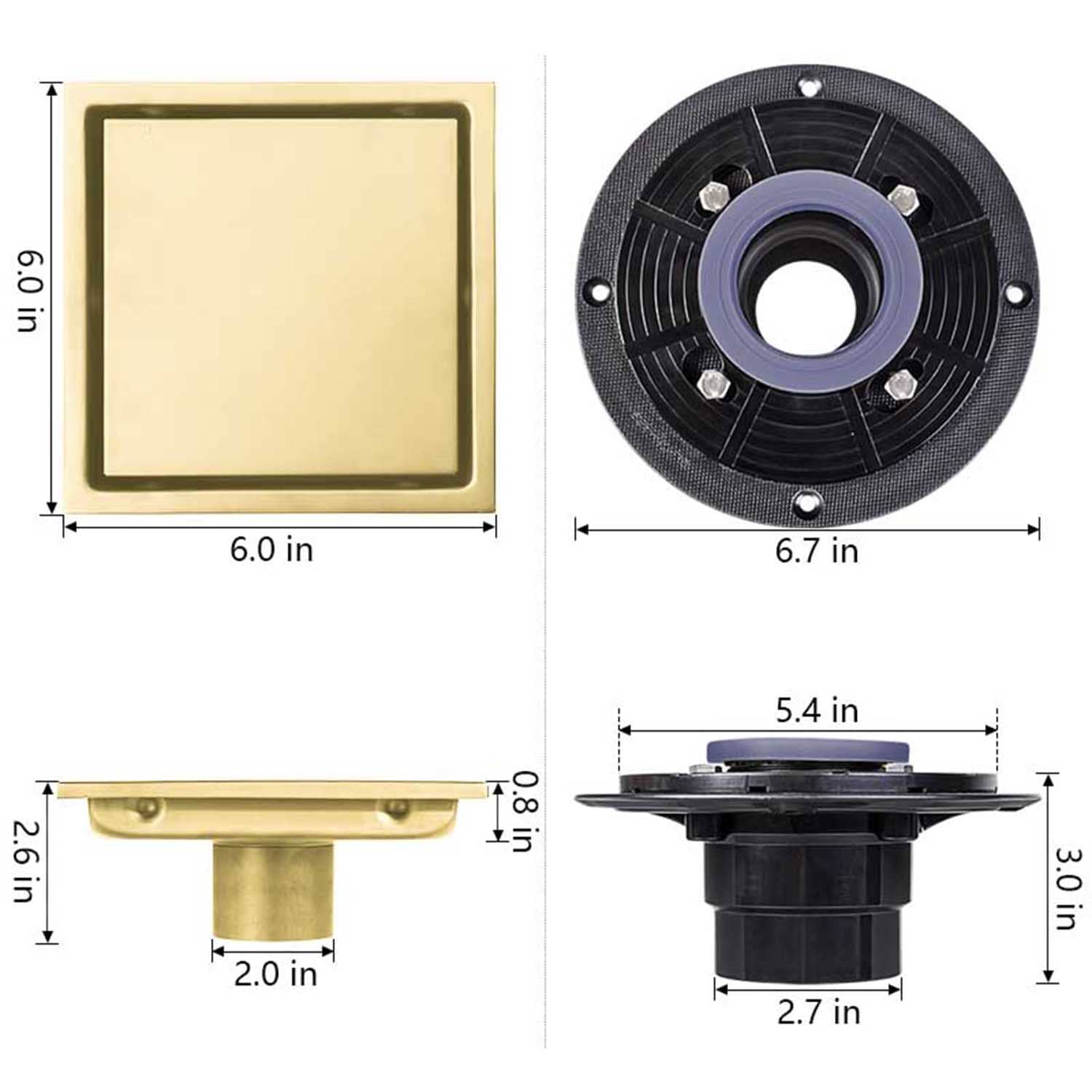Tatayosi DJ-146647 Drains-Flanges - View #3