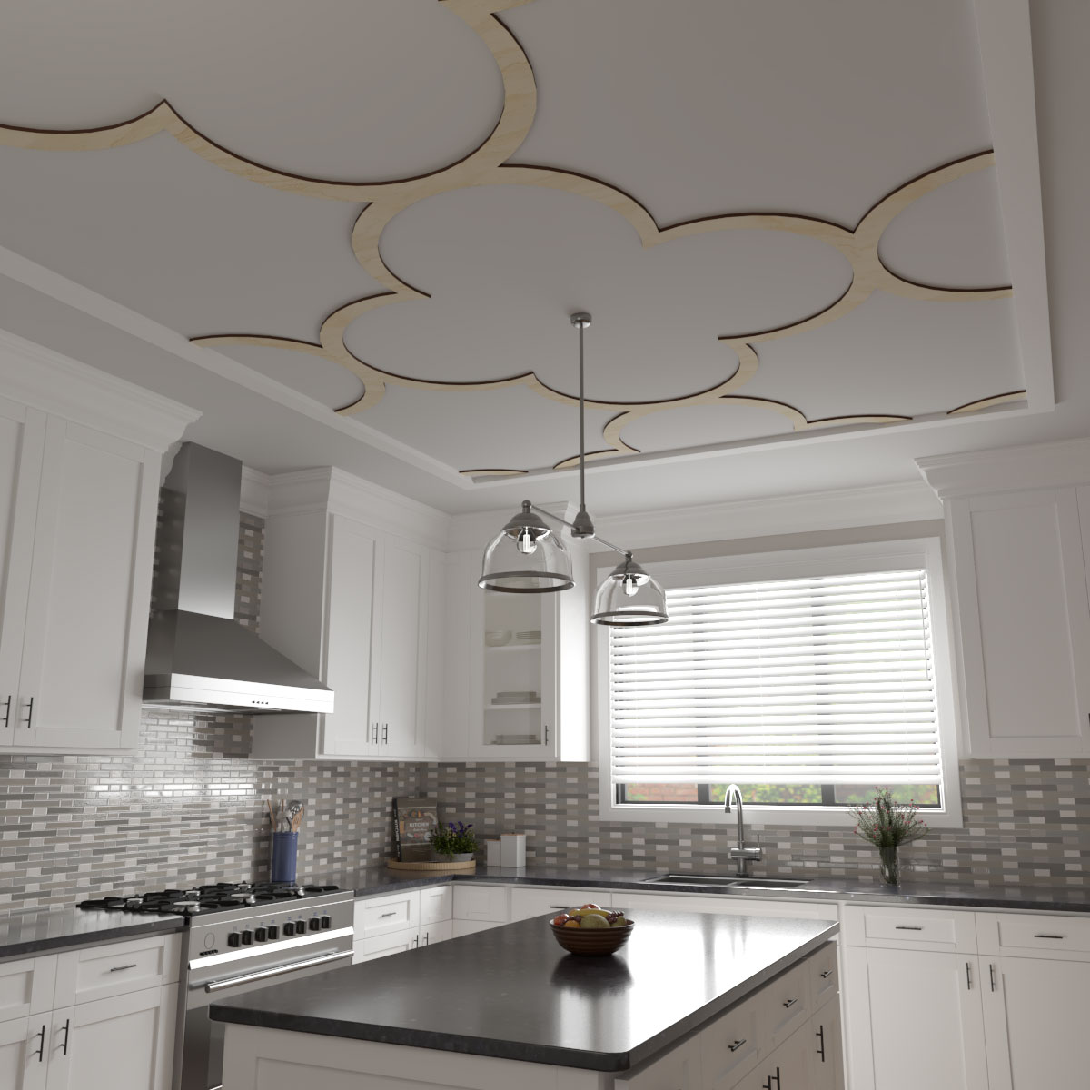 Ekena Millwork CELW67X67X0375WDLBI Wall-Panels - View #10
