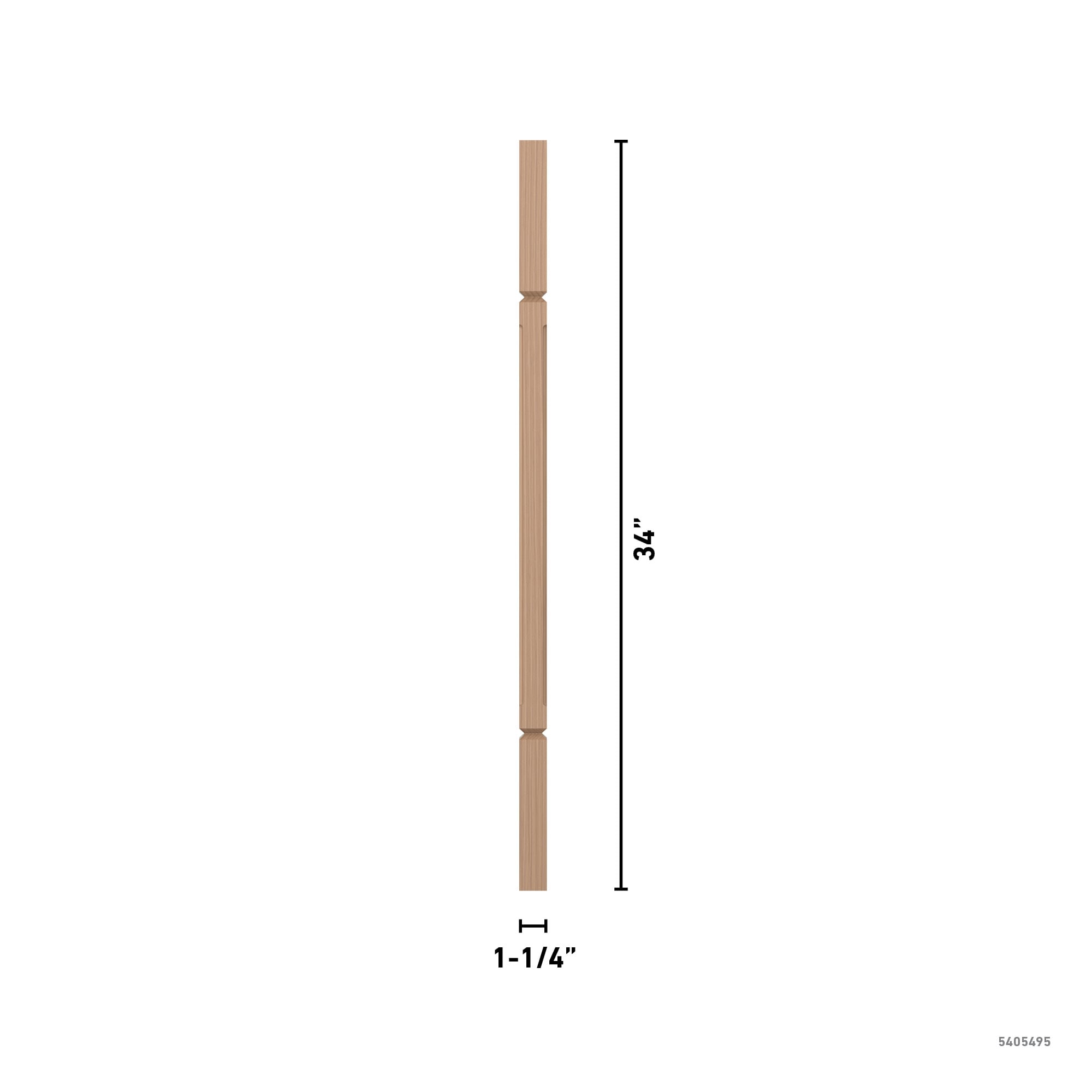 L.J. Smith Stair Systems LJC-5060V-P 34 Interior-Stairpart-Balusters - View #4