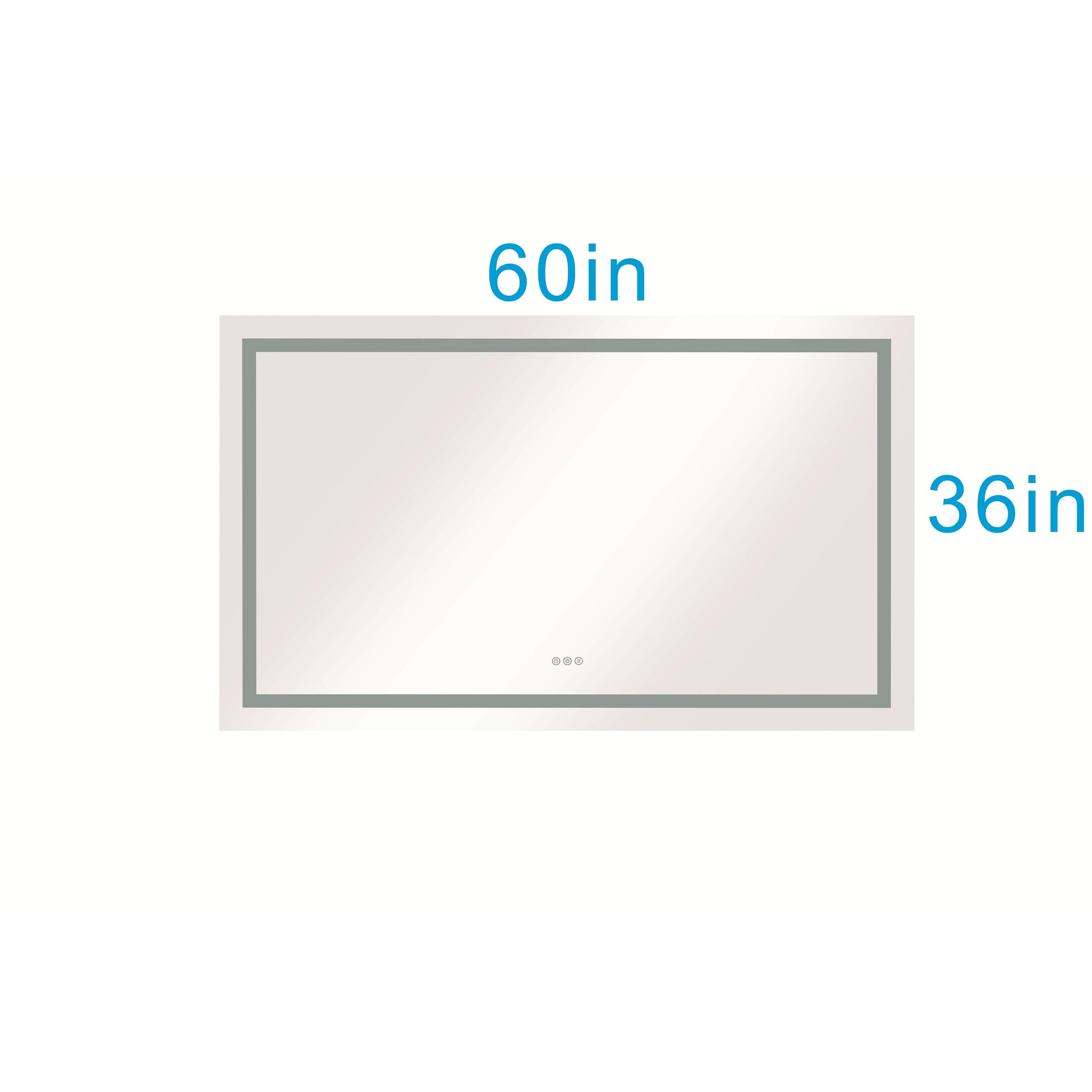 Bayfeve BF-864287-MIR Framed-Bath-Mirrors - View #4