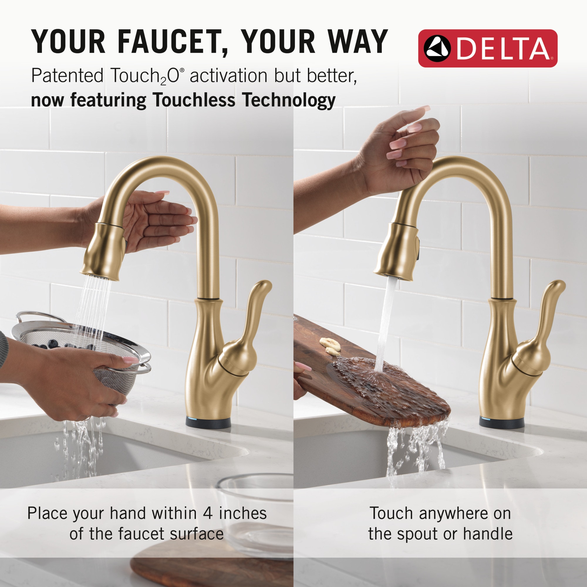 Delta 9678TL-CZ-DST Kitchen-Faucets - View #2