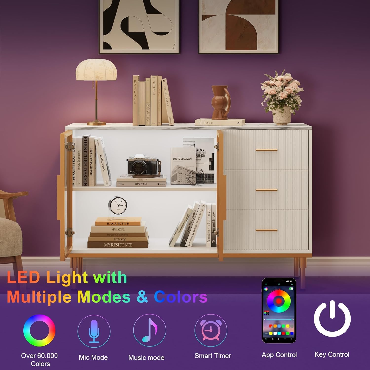 Qeetex DHZ-PHO-33KE4GQH Cabinets-Kitchen - Thumbnail View #4