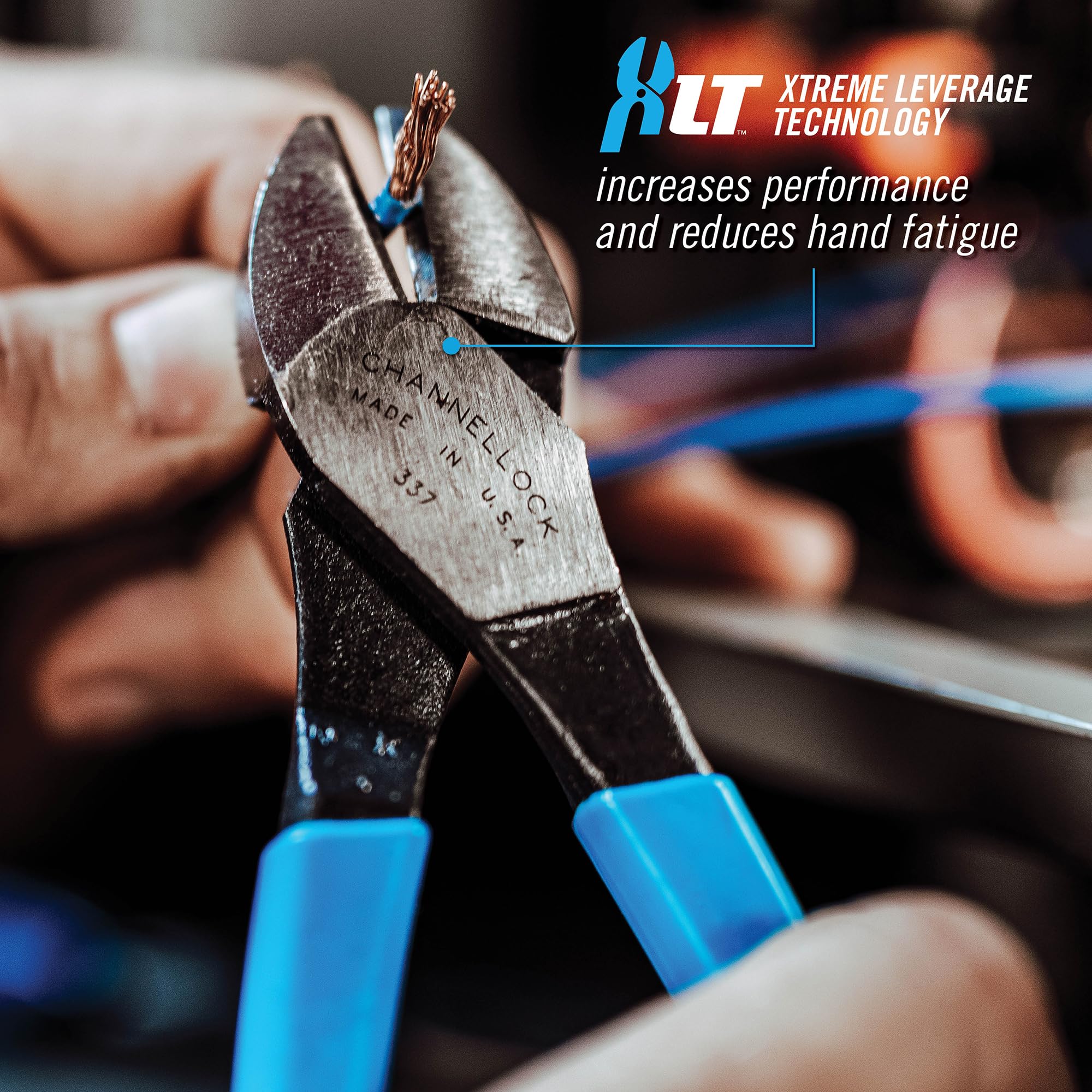 CHANNELLOCK CHL337 sidecutters - View #3