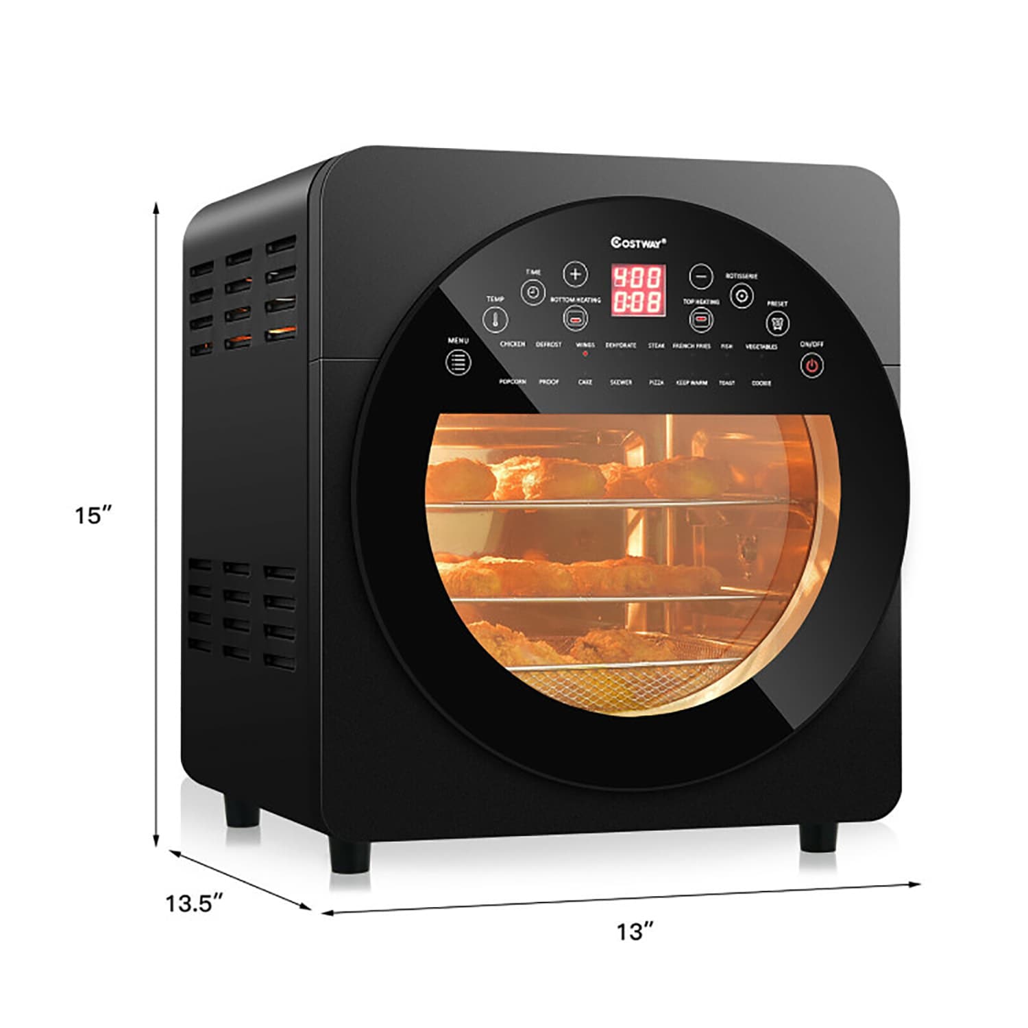 TO4314SSD 9-slice Rotisserie Convection Oven