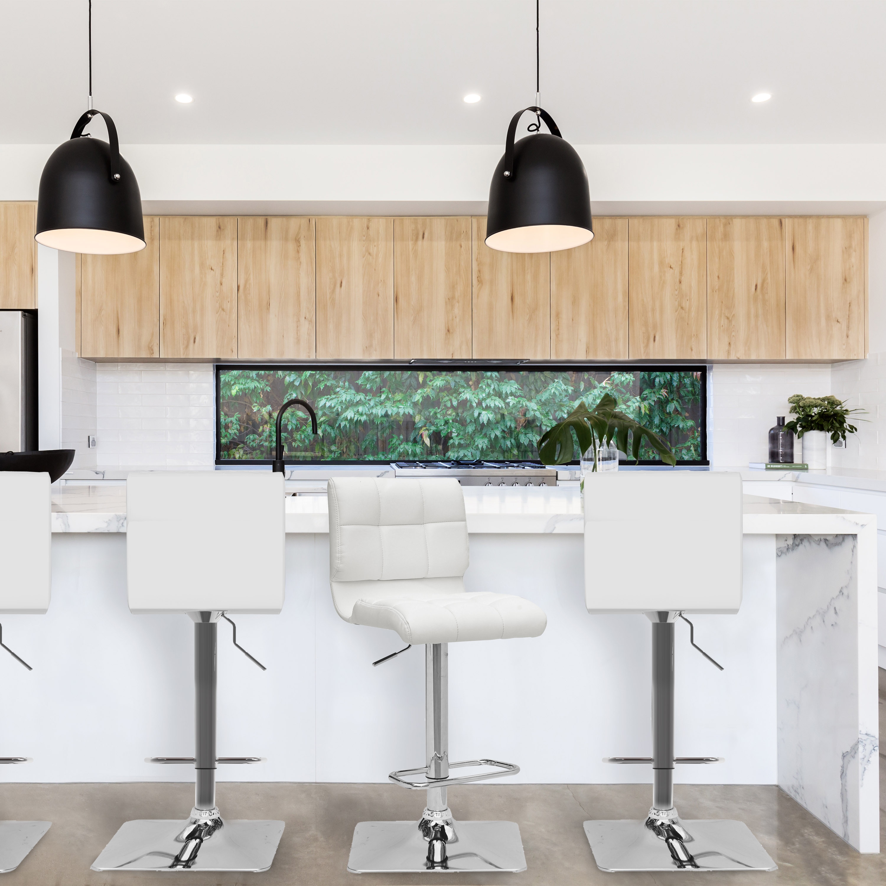 CorLiving DPU-913-B stools - View #2