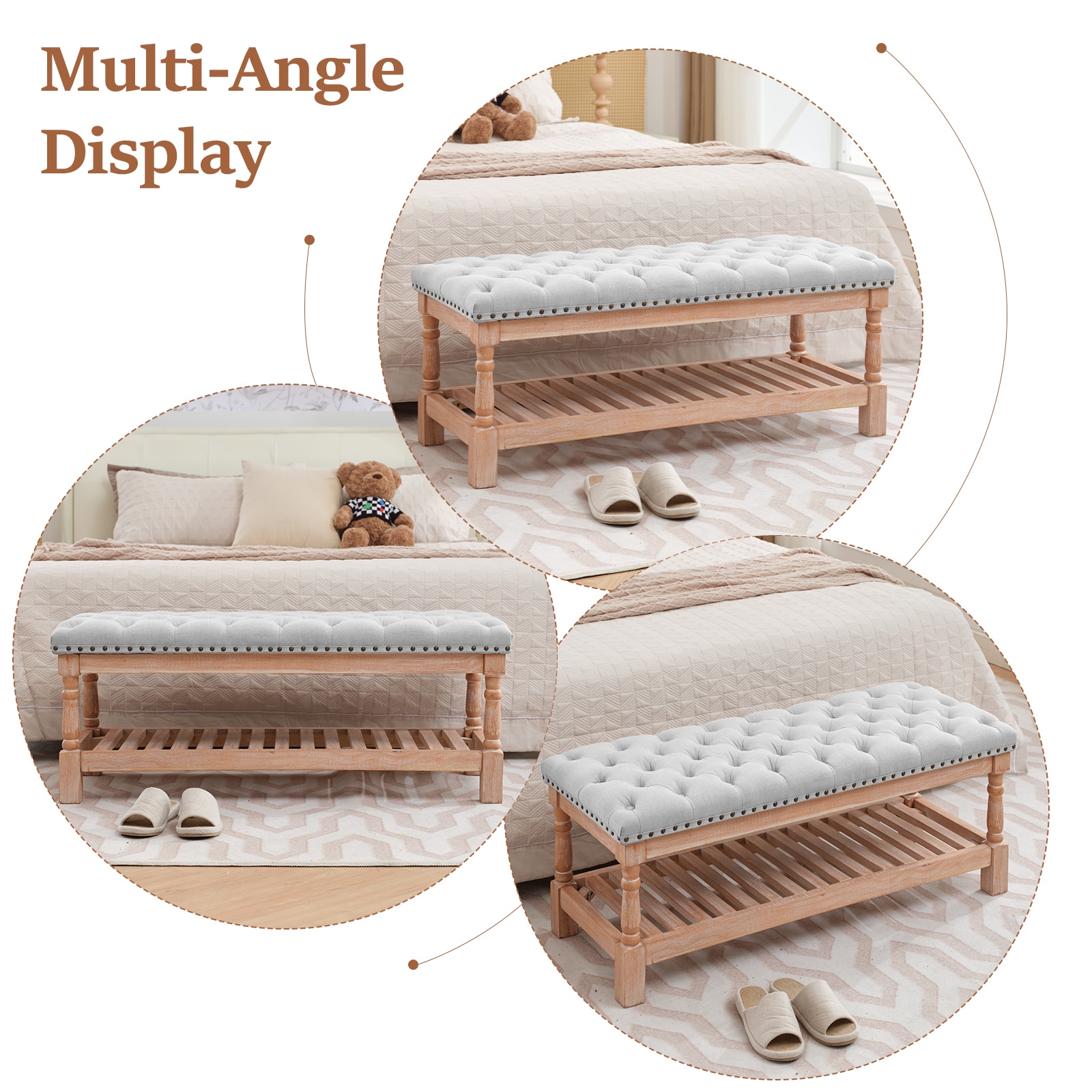 VOUA SAF-TNXLY-BR Indoor-Ottomans - View #3
