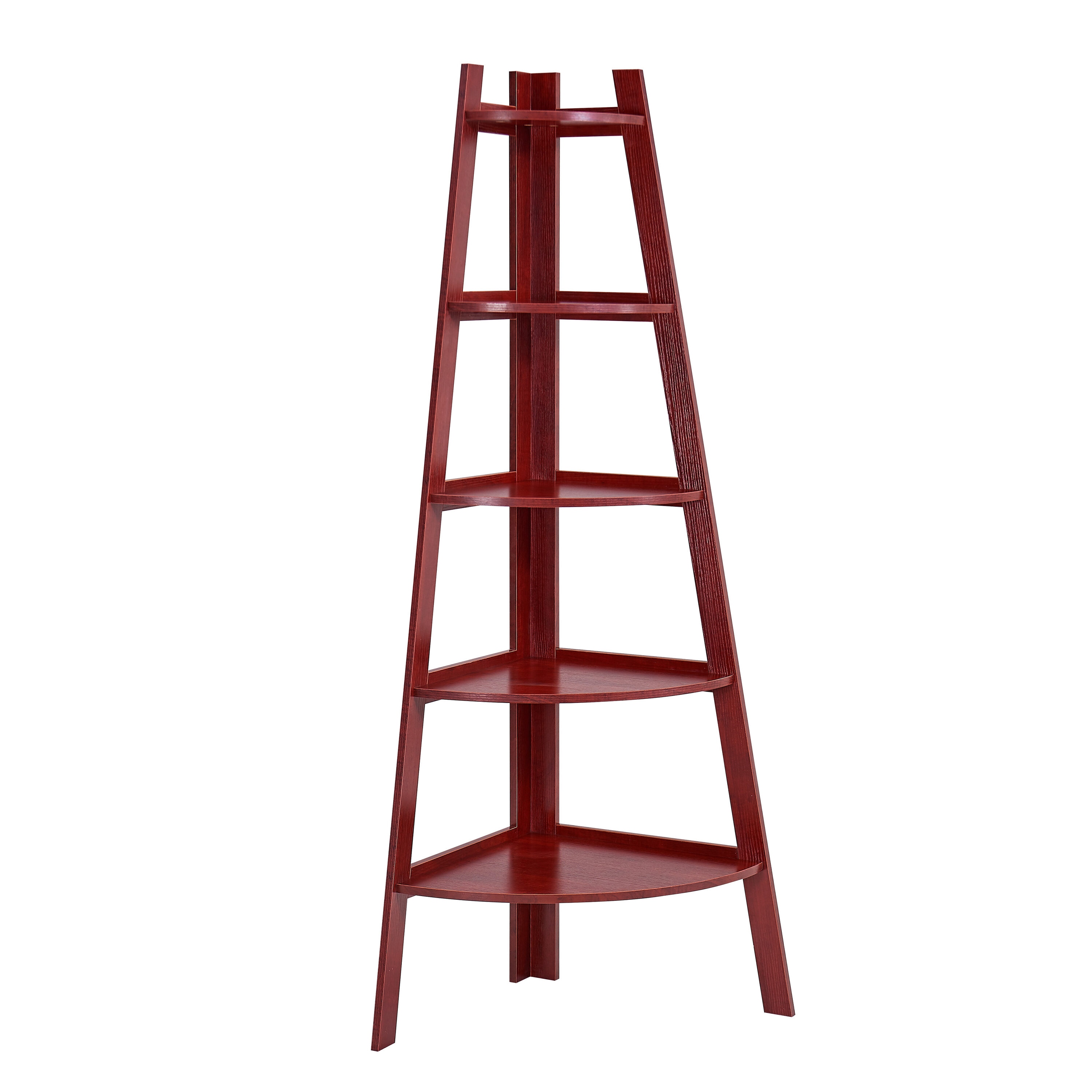 Danya b five tier deals corner ladder display bookshelf