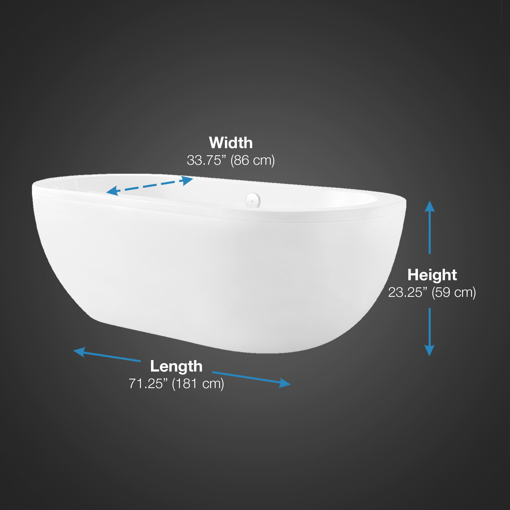 OVE Decors SERENITY-71 bathtubs - View #18