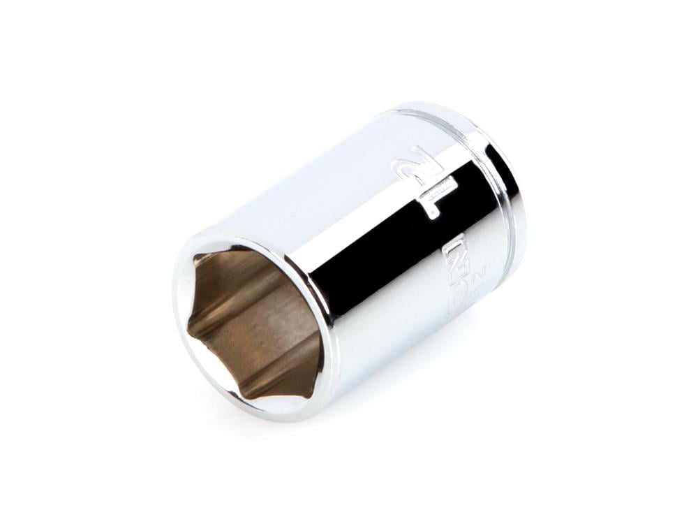 TEKTON SHD02112 1/4-in Drive Metric 12mm Shallow Socket