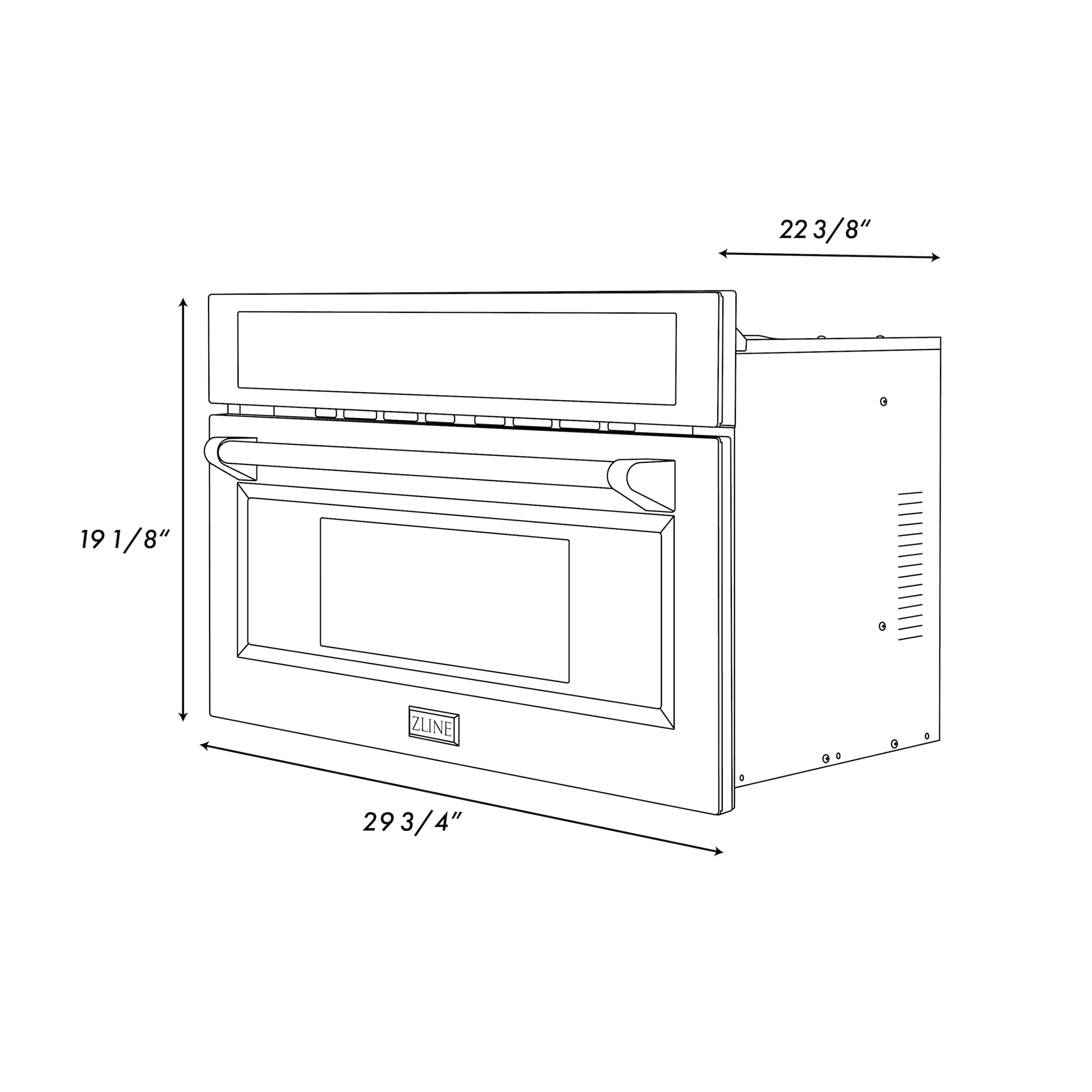 ZLINE KITCHEN & BATH MWO-30 m050359 - View #8
