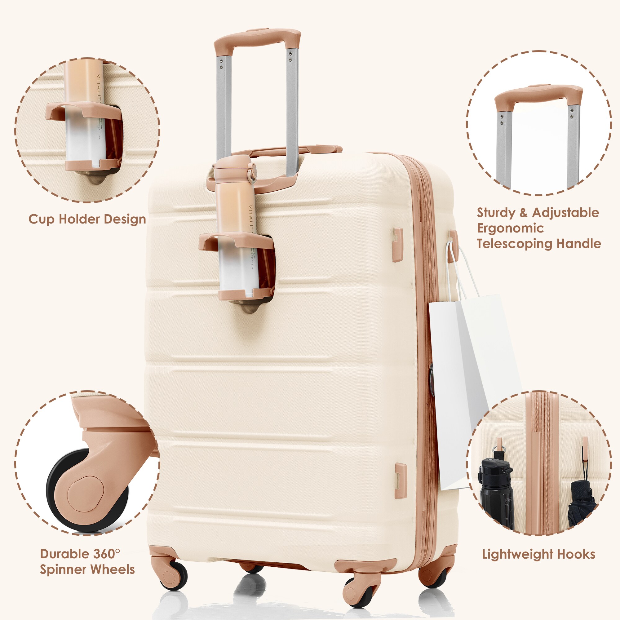 SINOFURN SYD9600012IR Luggage-And-Luggage-Sets - View #10