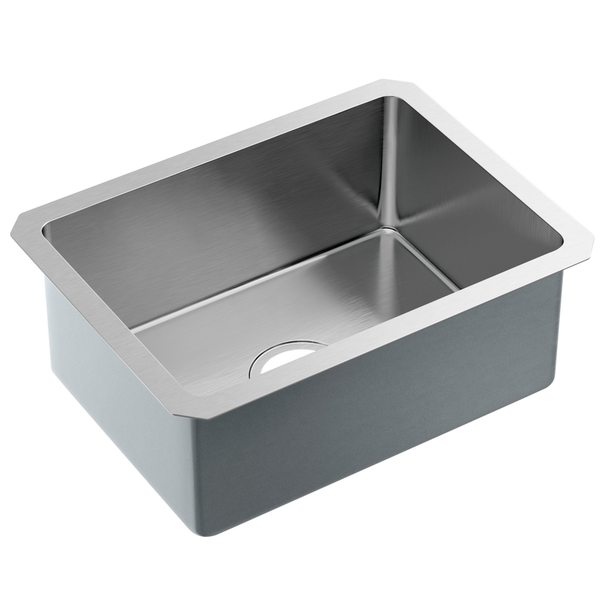 PROFLO PFUC306A Undermount 20-in x 15-in Stainless steel Single bowl 18 -Gauge Kitchen Sink
