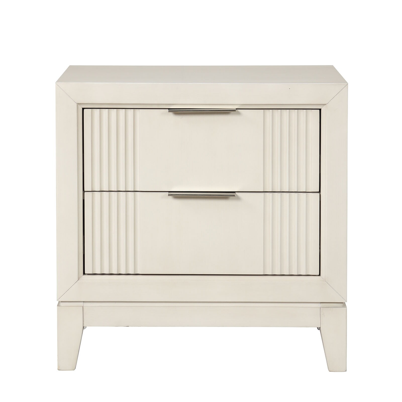 Blisstyle Transitional Style 1pc Nightstand French and English Dovetail ...