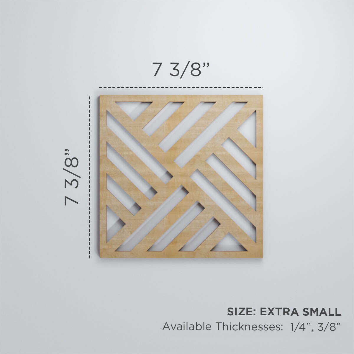 Ekena Millwork WALW08X08X0250ALLWA Wall-Panels - View #2