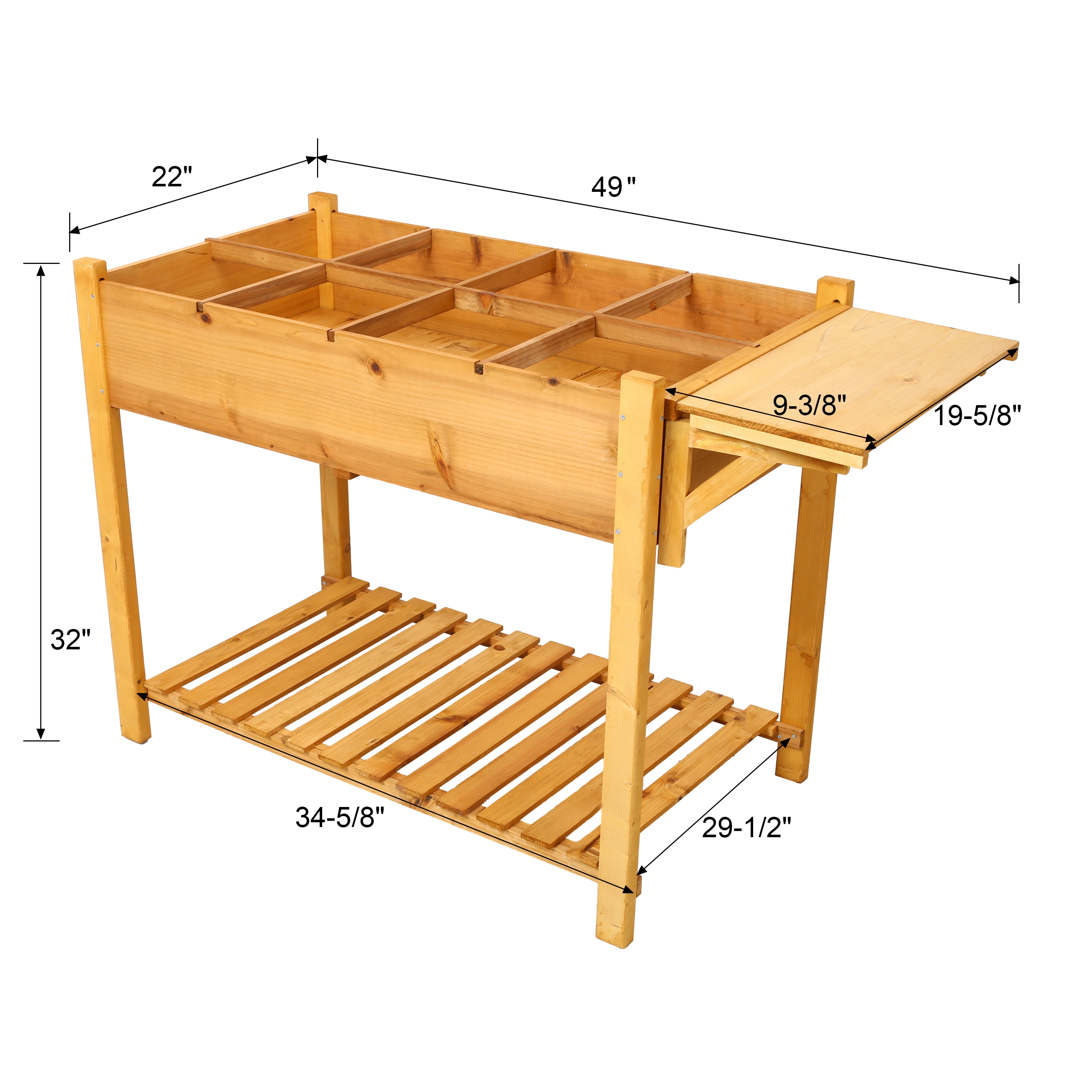Zeus & Ruta BL04RGB-06 Raised-Garden-Beds - View #3