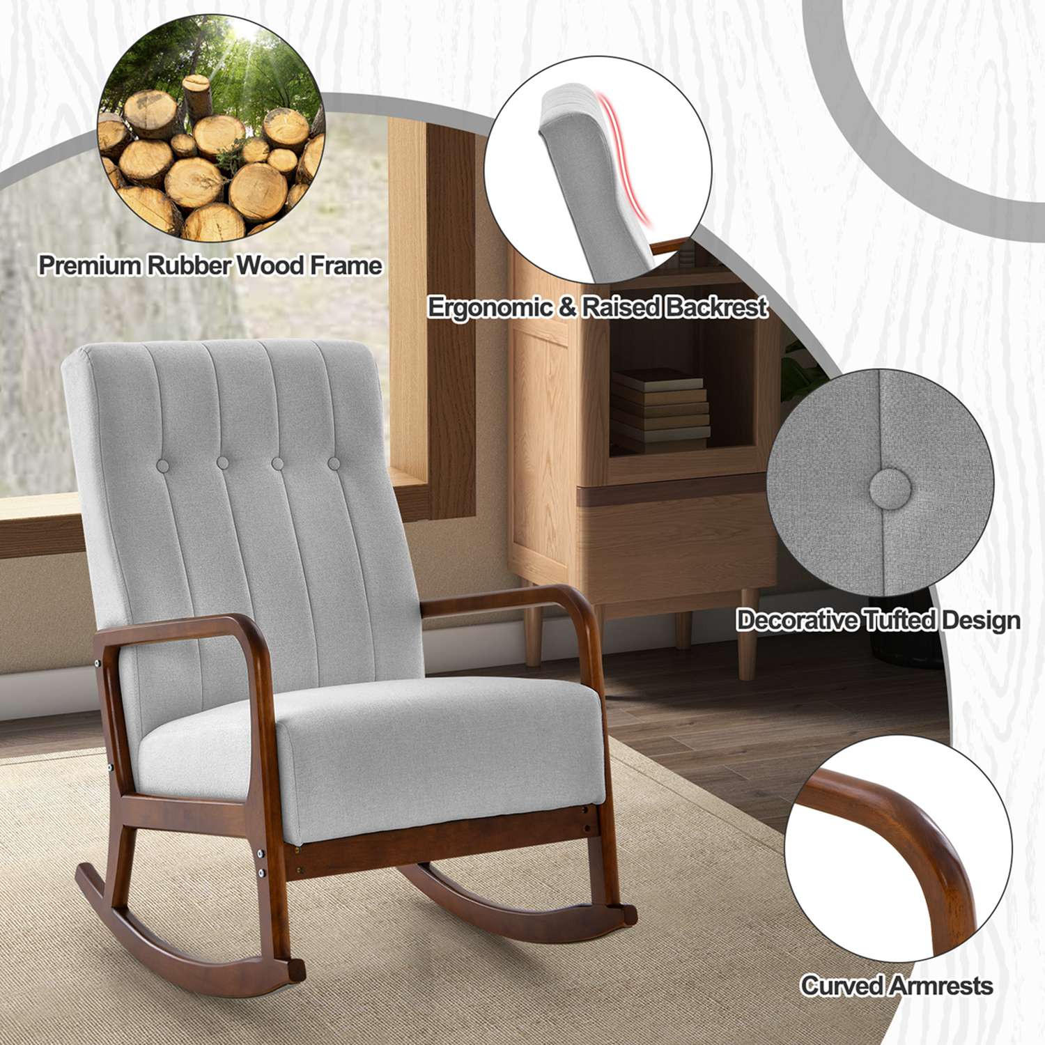 Costway CSHY003468 chairs - View #10