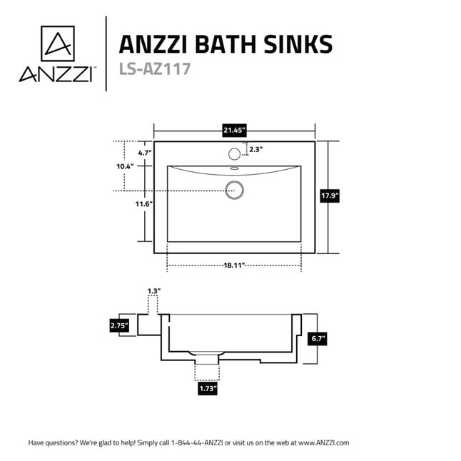 Neptune 21.45 in. Vessel Sink Basin in White Neptune 21.45 in. Vessel Sink Basin in White
