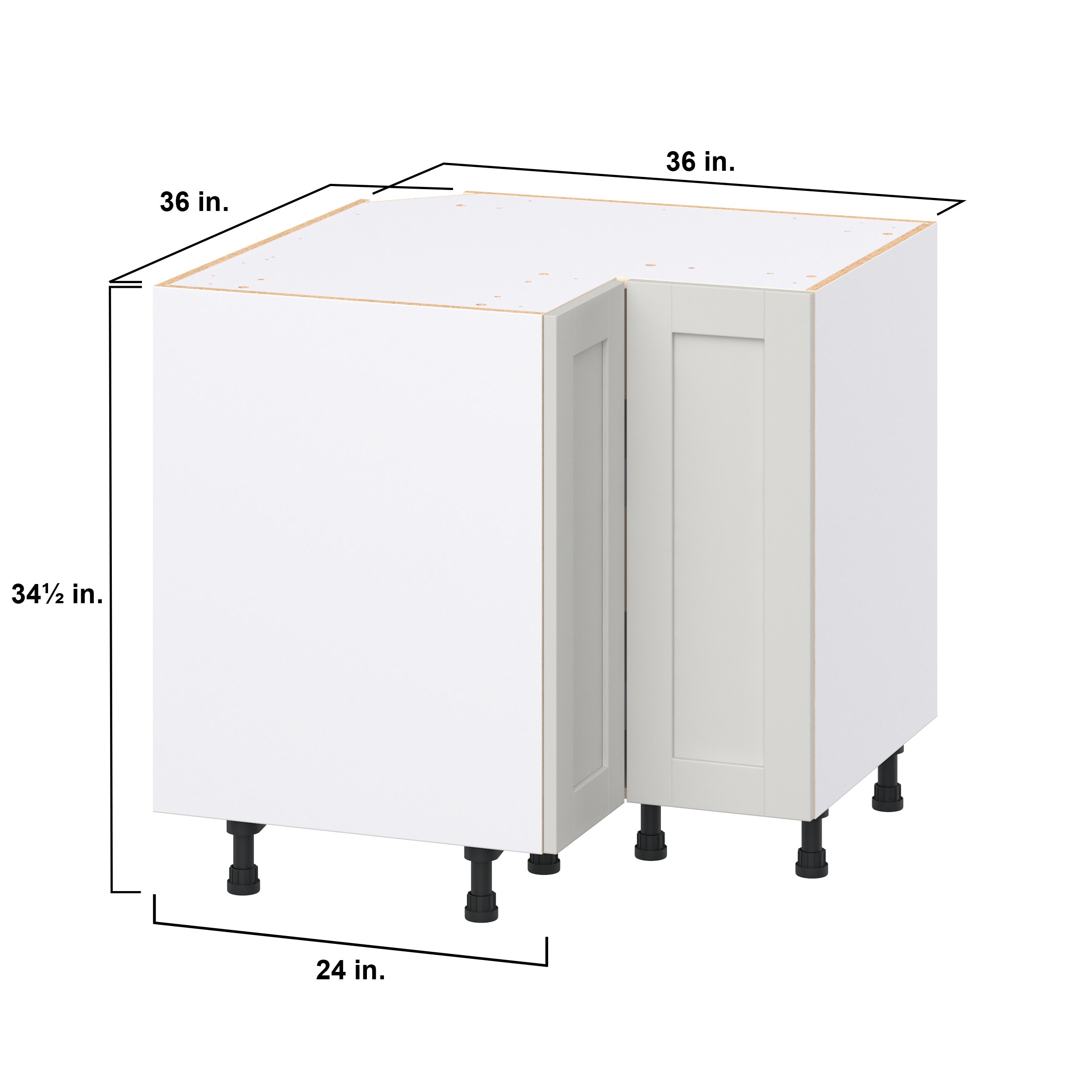 Hugo&Borg DSBC36LS(L/R)-CH Cabinets-Kitchen - View #4
