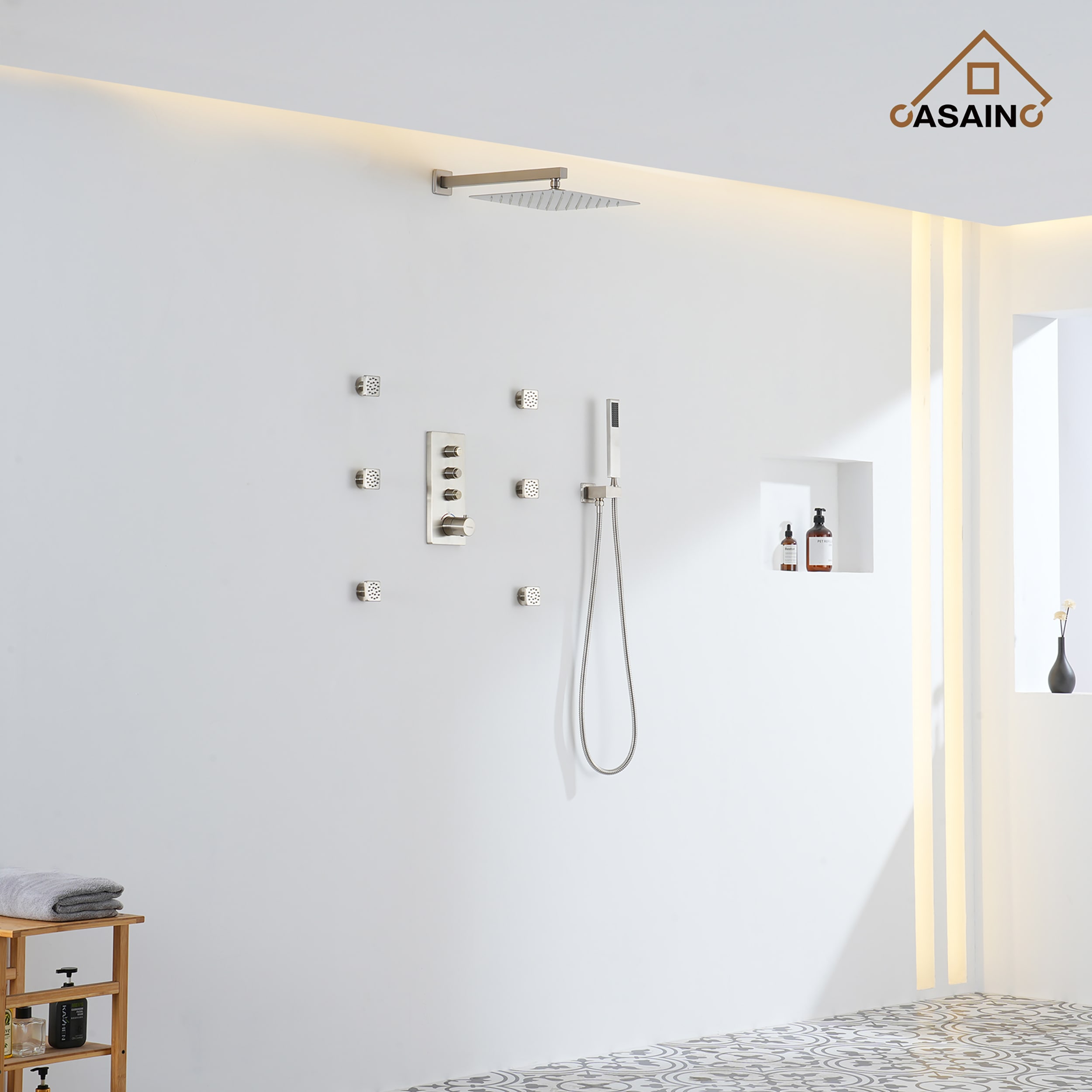 CASAINC CA-102009BV-2 Showerhead-Bar-Panels - View #2