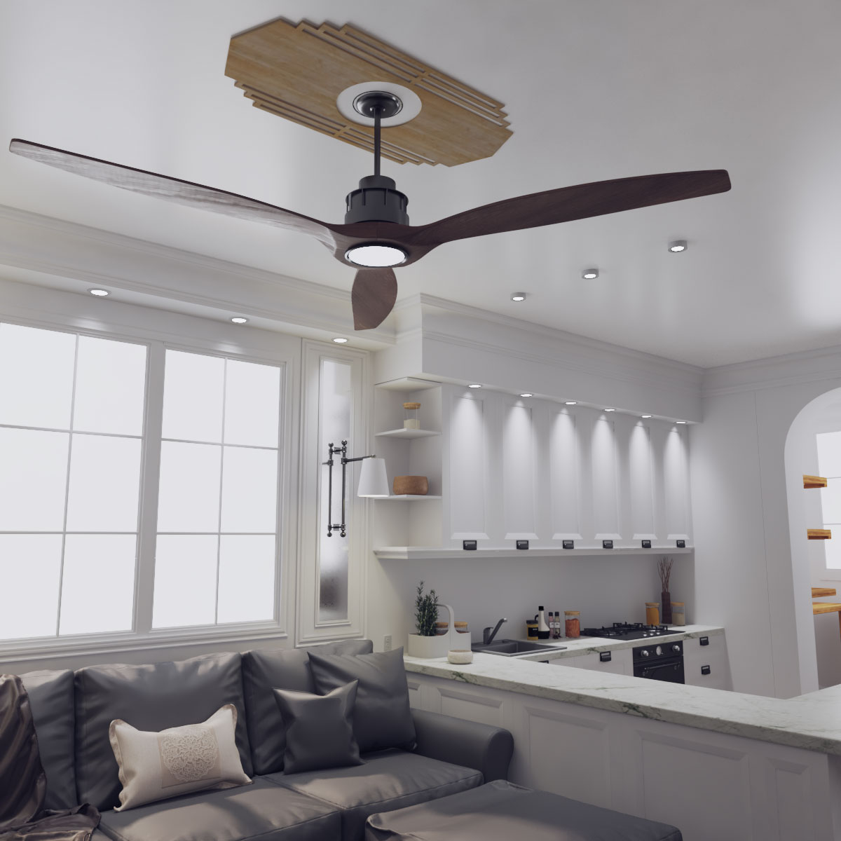 Ekena Millwork CM17VI2-03500 Ceiling-Medallions - View #11