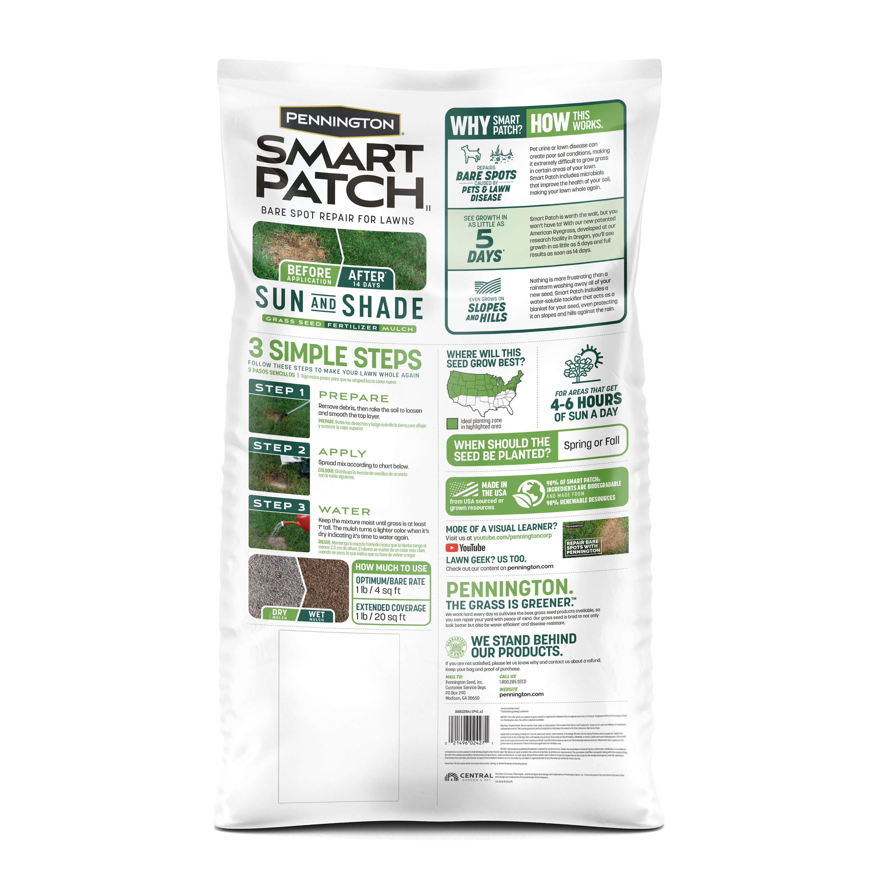 Pennington 100545894 Lawn-Repair-Mix - View #3