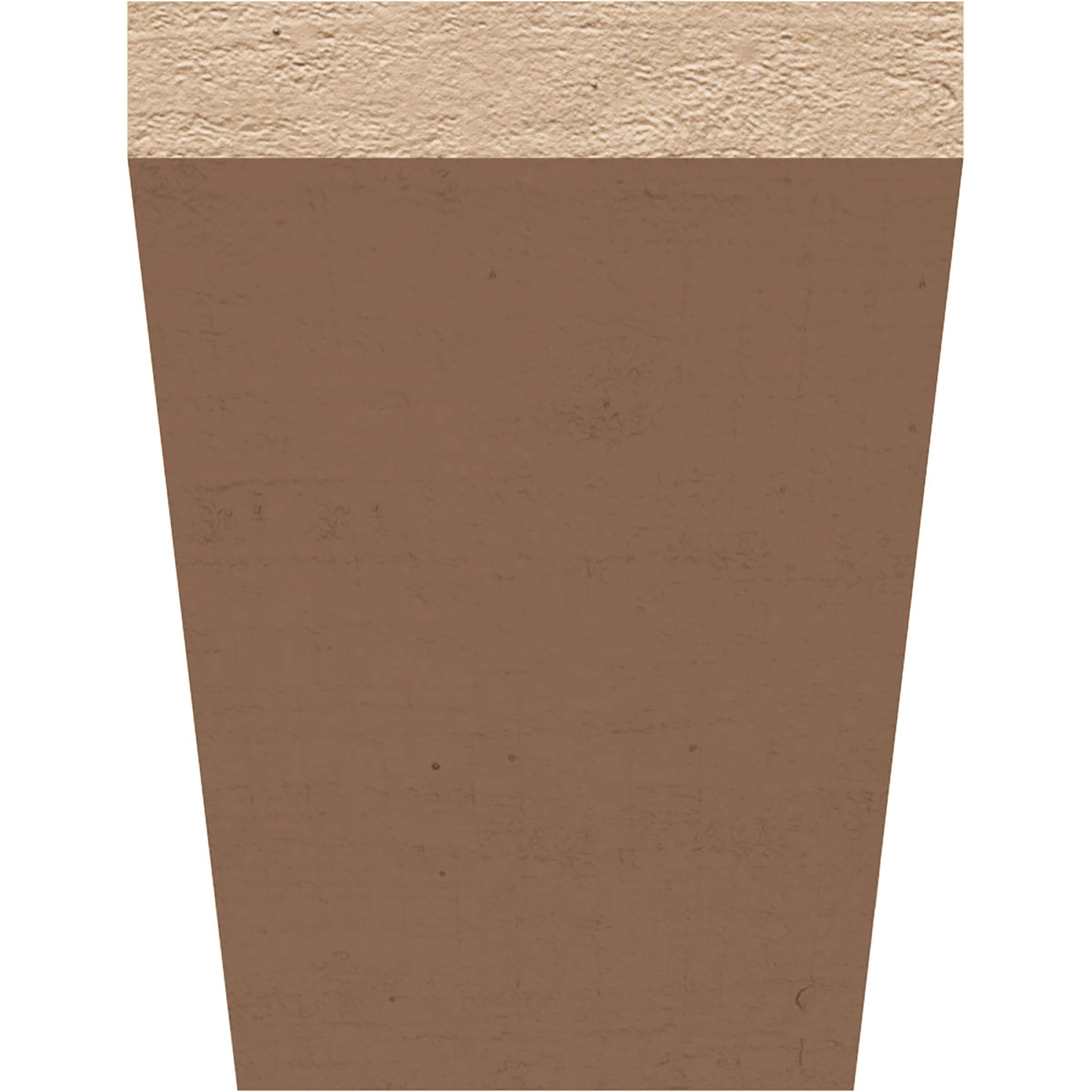 Ekena Millwork RFTU04X06X16CONRCPR Exterior-Brackets-Braces - View #2