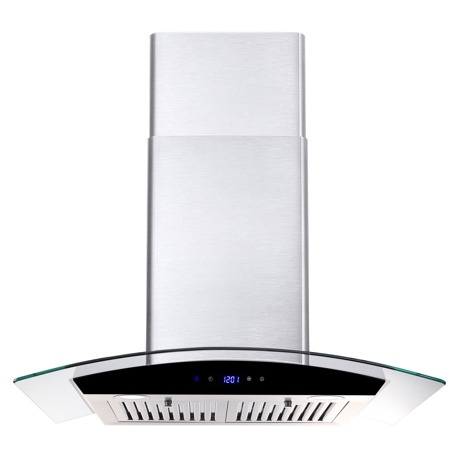 Maocao Hoom BHP36XG 30 inch Ducted 700-CFM Silver Wall-Mounted Range Hood