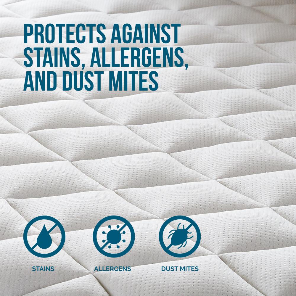 LUCID Comfort Collection LUCC28QQ80PA Mattress-Covers - View #2