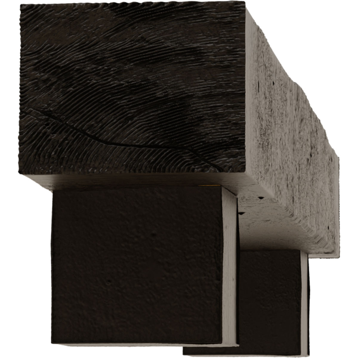 Ekena Millwork MANURC04X04X48AOZW Mantel-Shelves - View #4