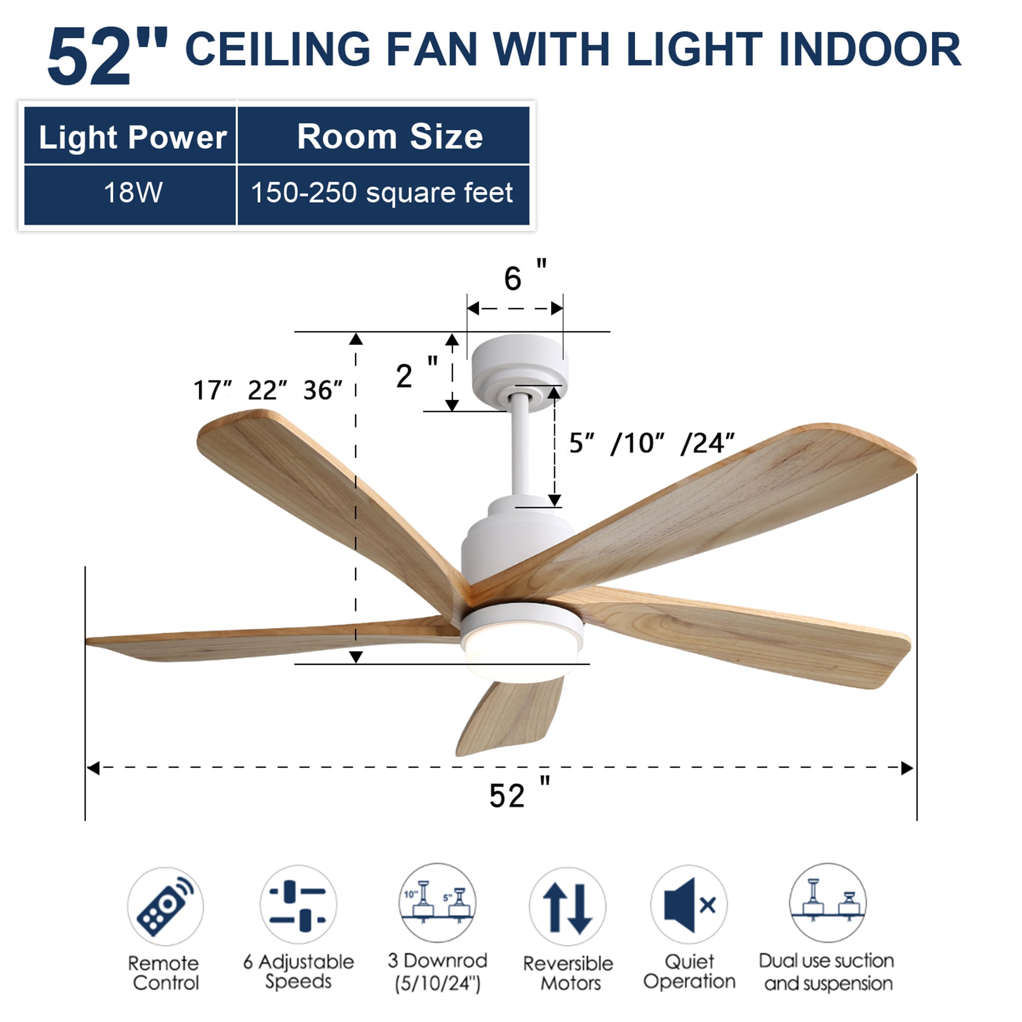 BABOOM BOM-6772206-OR Ceiling-Fans - View #3