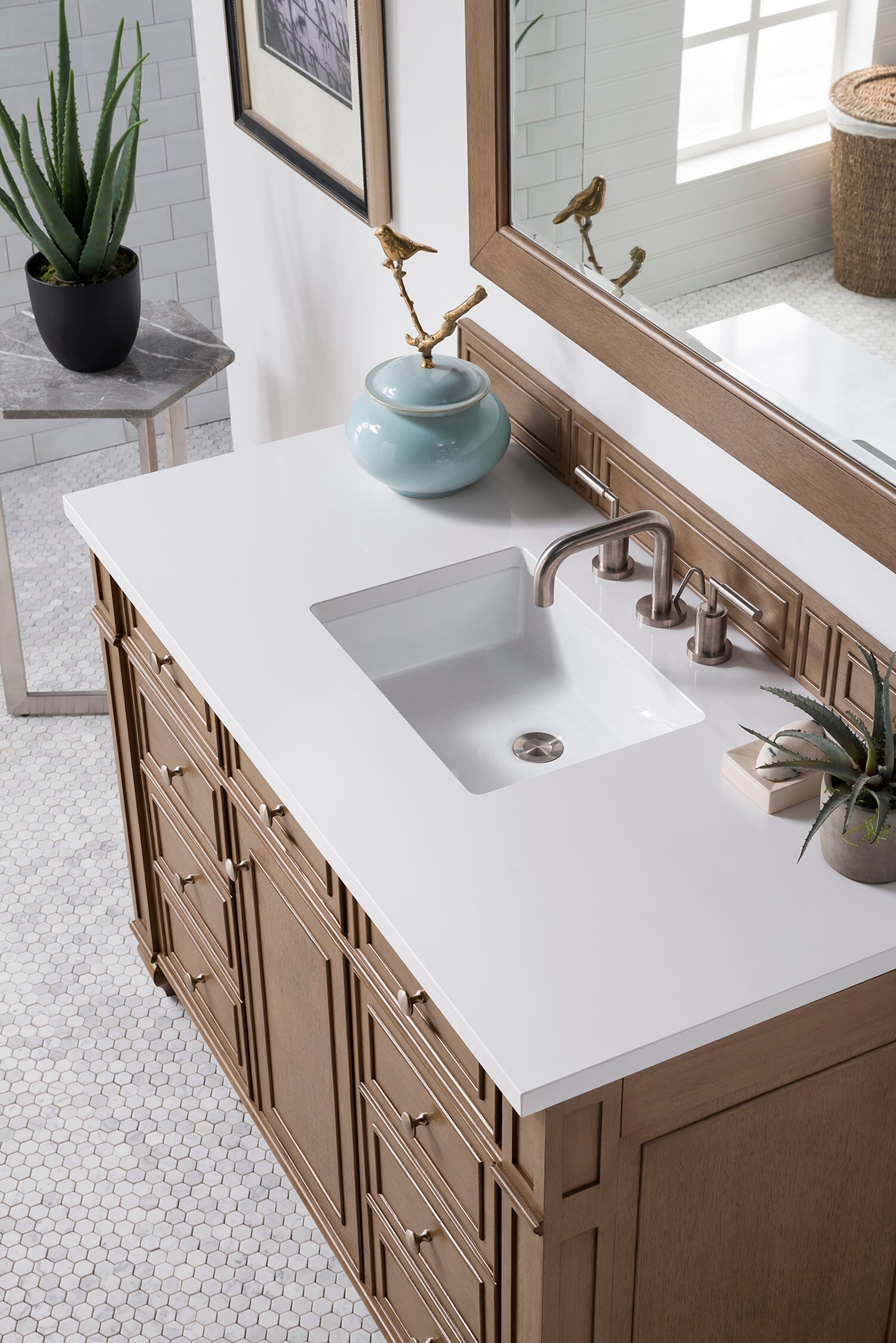 James Martin Vanities 157-V48-WW-3CLW Bath-Vanity-Combo - View #3