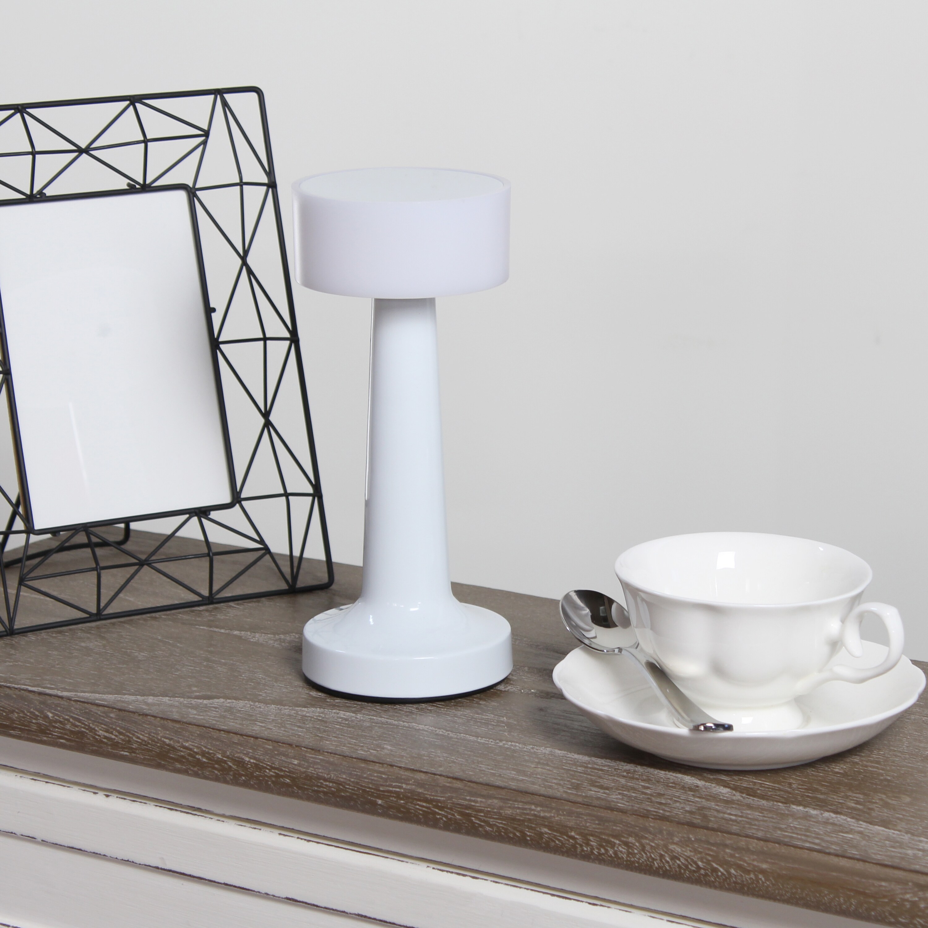 Simple Designs LD1082-WHT Desk-Table-Lamps - View #4