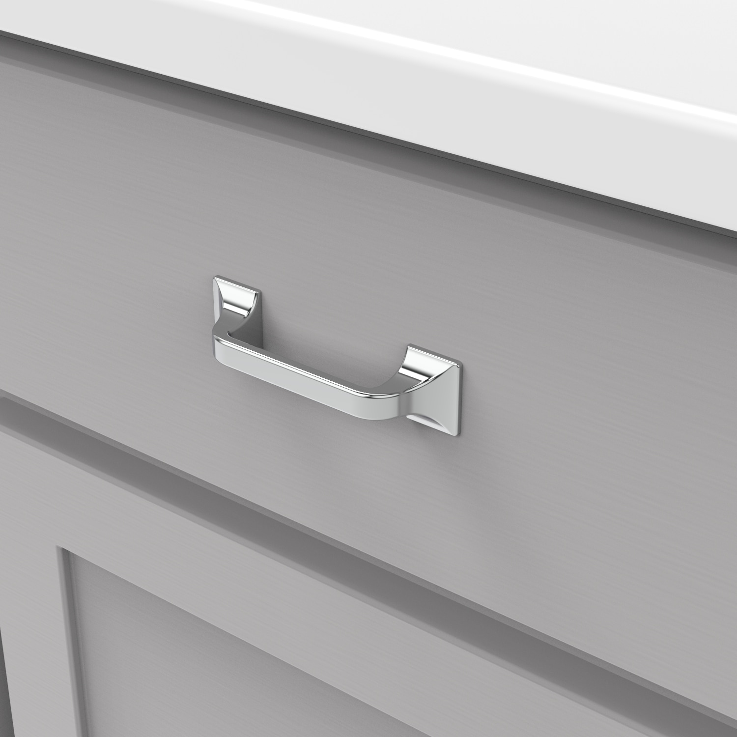 Hickory Hardware H076700-CH Cabinet-Pulls - View #3