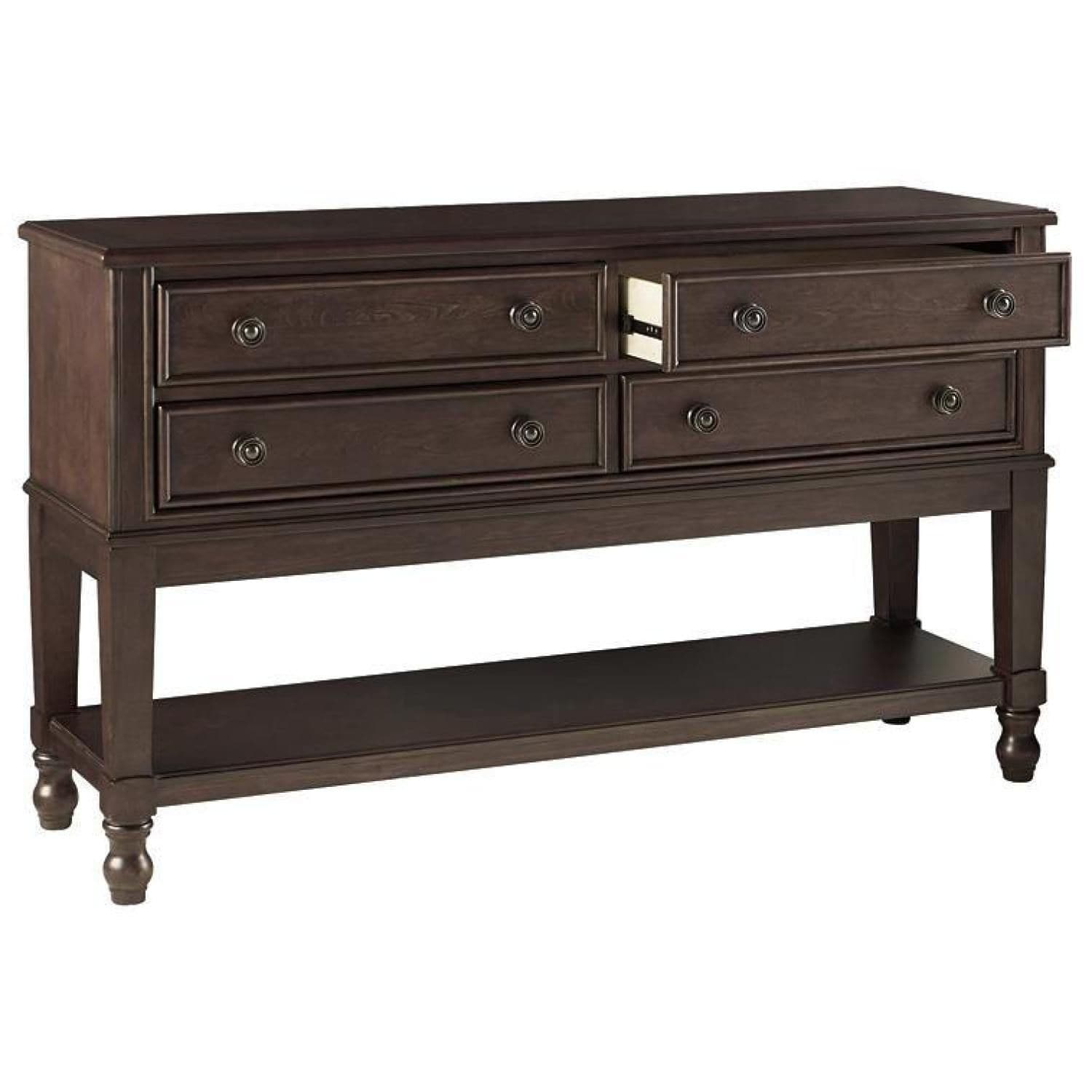 JASMODER B03477659 Ashley Adinton Reddish Brown Traditional Dining Server D677-60