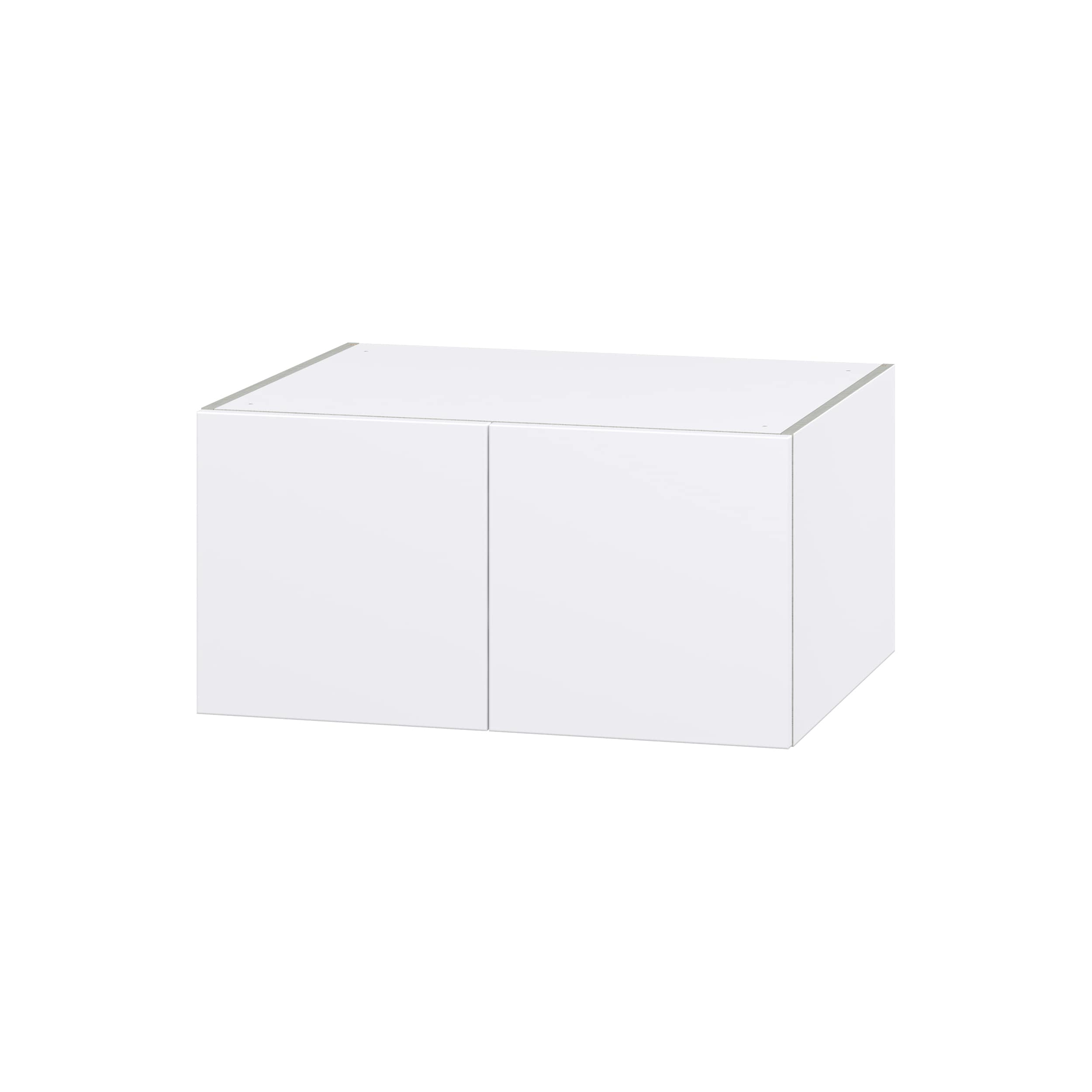 Hugo&Borg DSW301524-LA Lasalle 30-in W x 15-in H x 24-in D Bright White Slab Wall Fully assembled Cabinet (Flat Panel Slab)