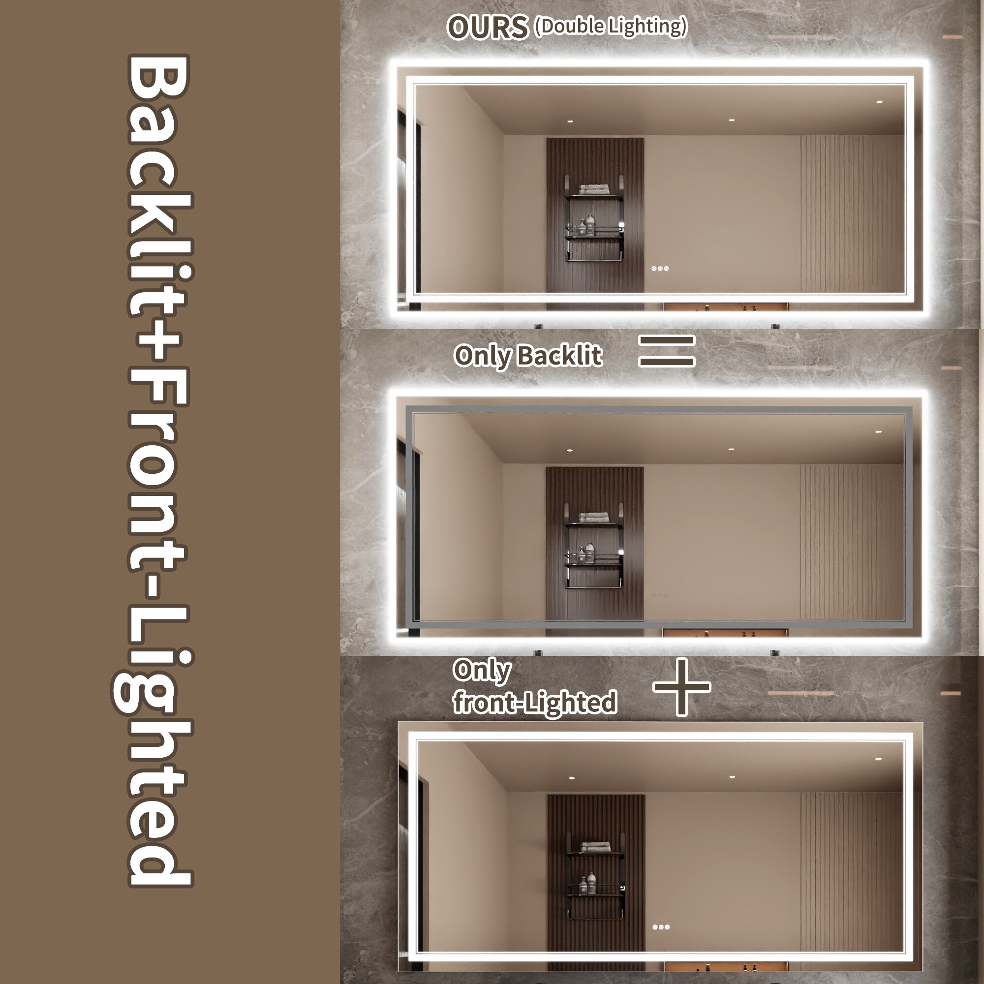 Bayfeve BFXB-17S4084-MIR Framed-Bath-Mirrors - View #9