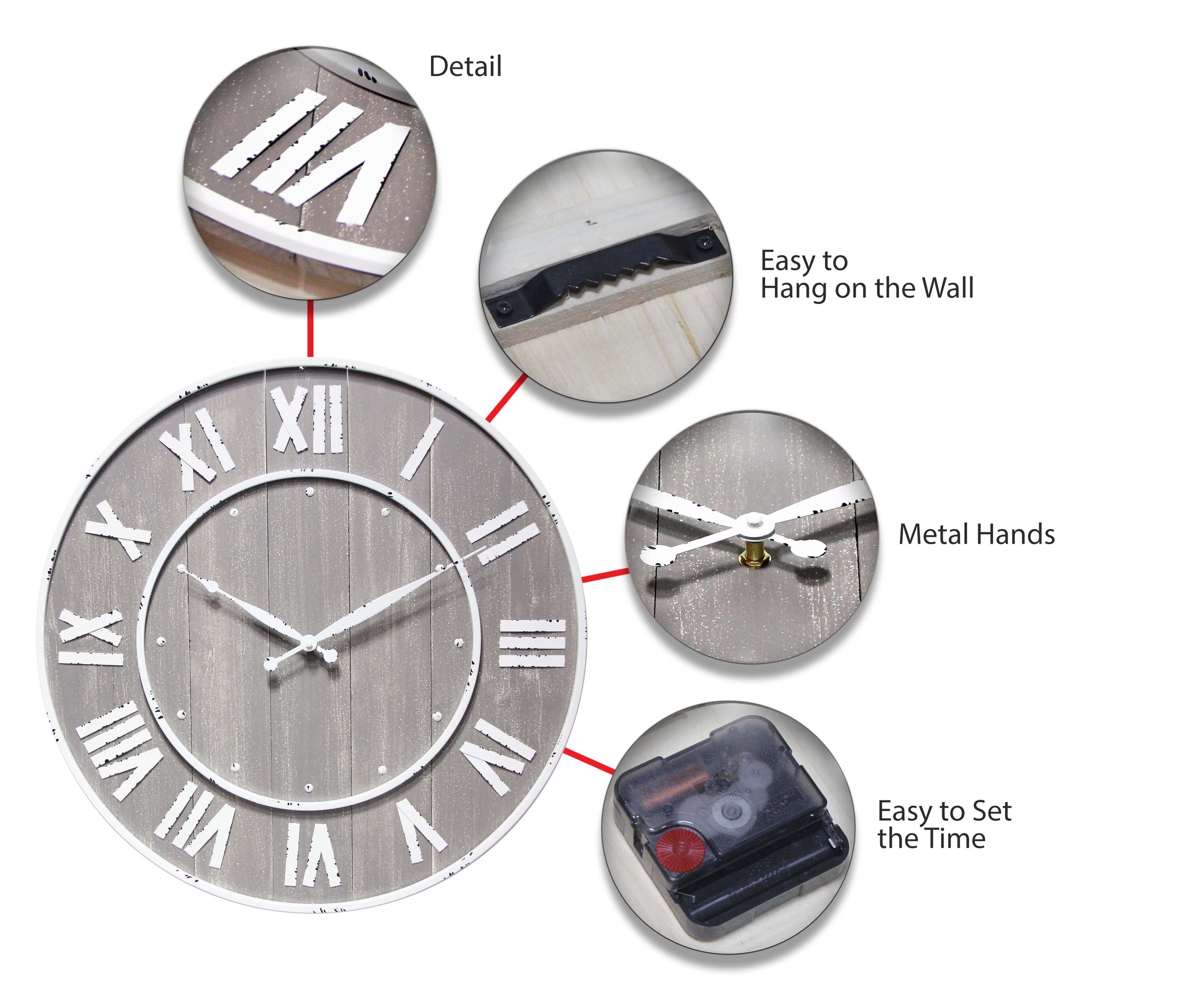 Infinity Instruments 14575FG Indoor-Outdoor-Clocks - View #4