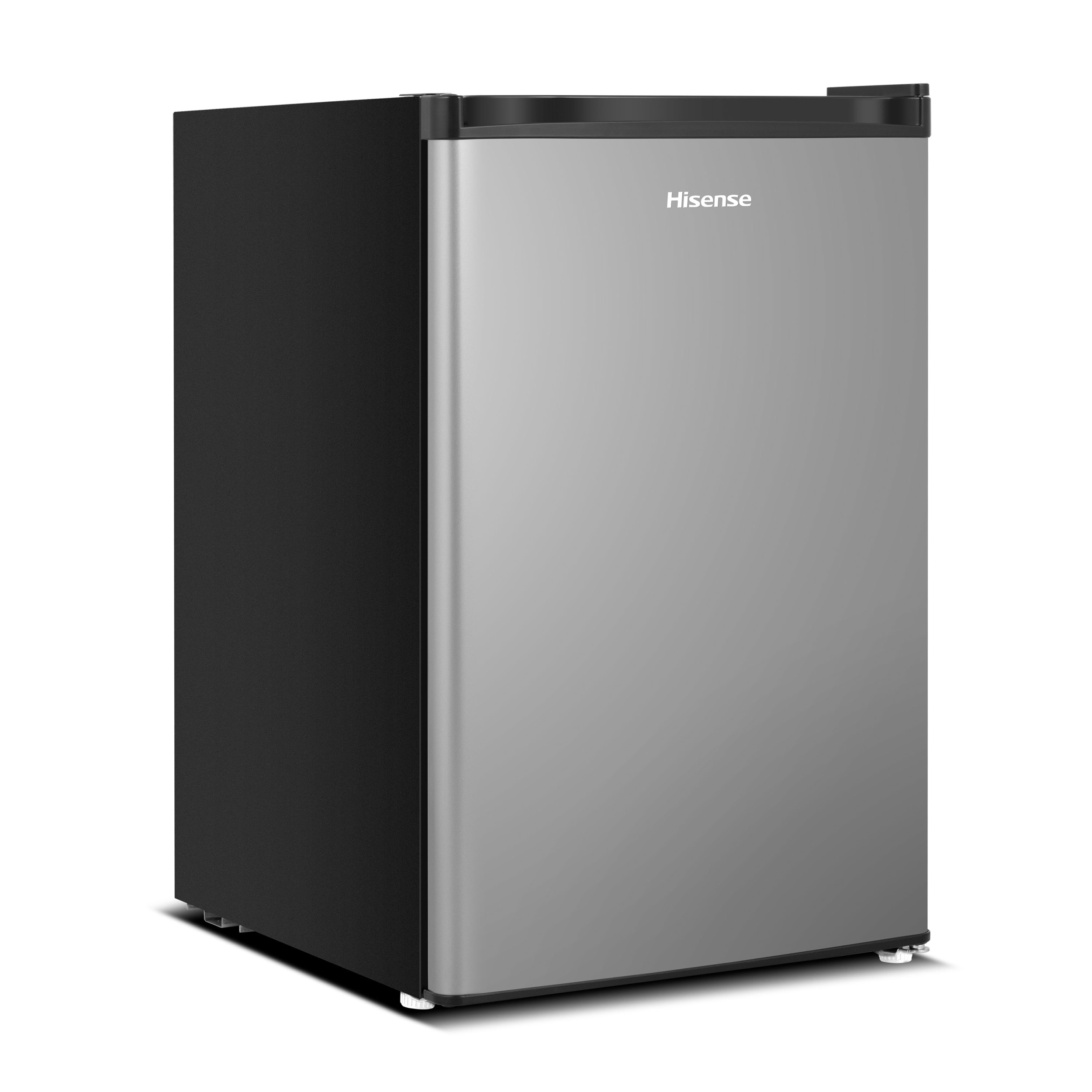 hisense 2.7 cu ft freestanding mini fridge silver