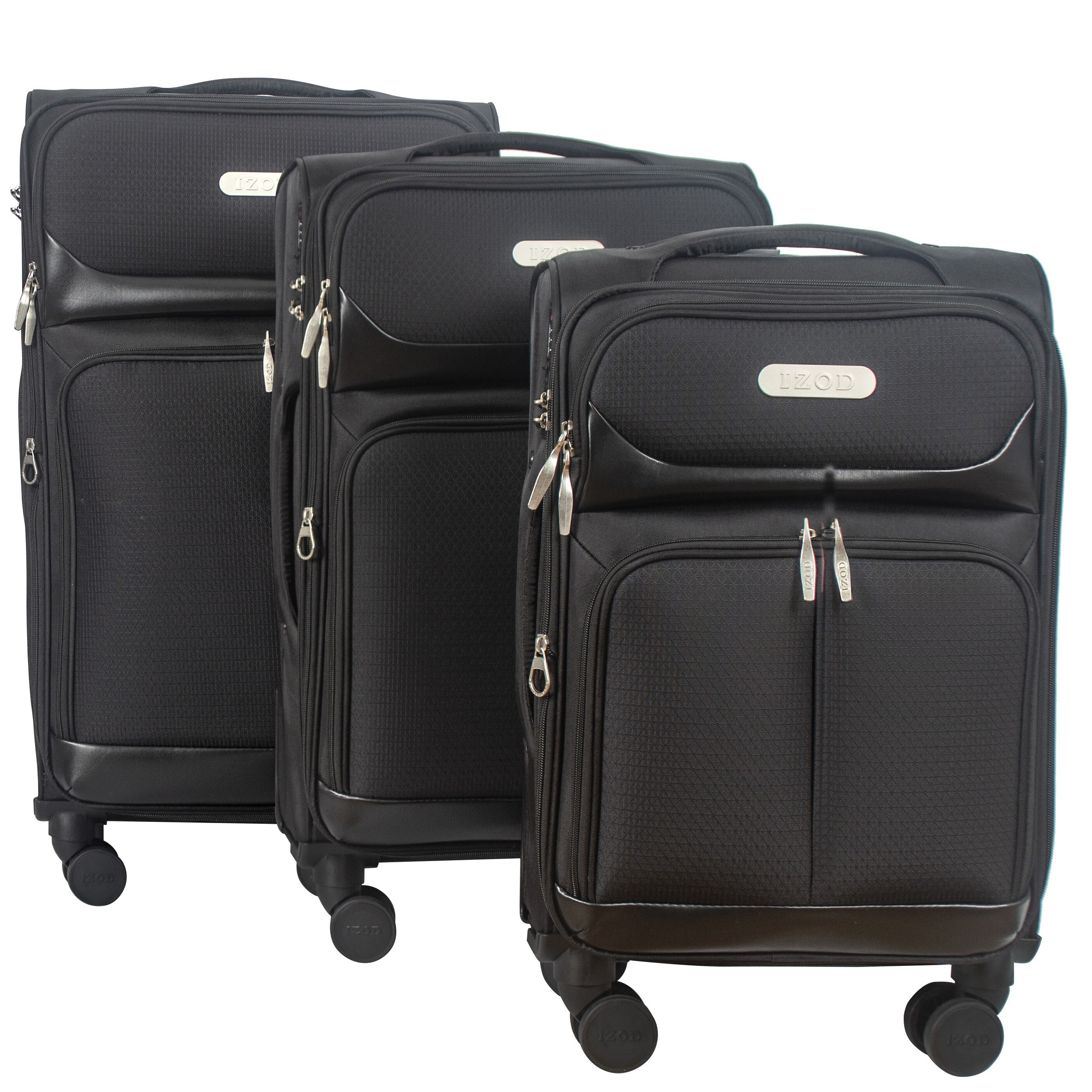 ELAN スノーボードとSIMSバインディング キャリーケース3点セット140 IZOD Ocean 3 Piece Soft Shell Lightweight Expandable Luggage Set
