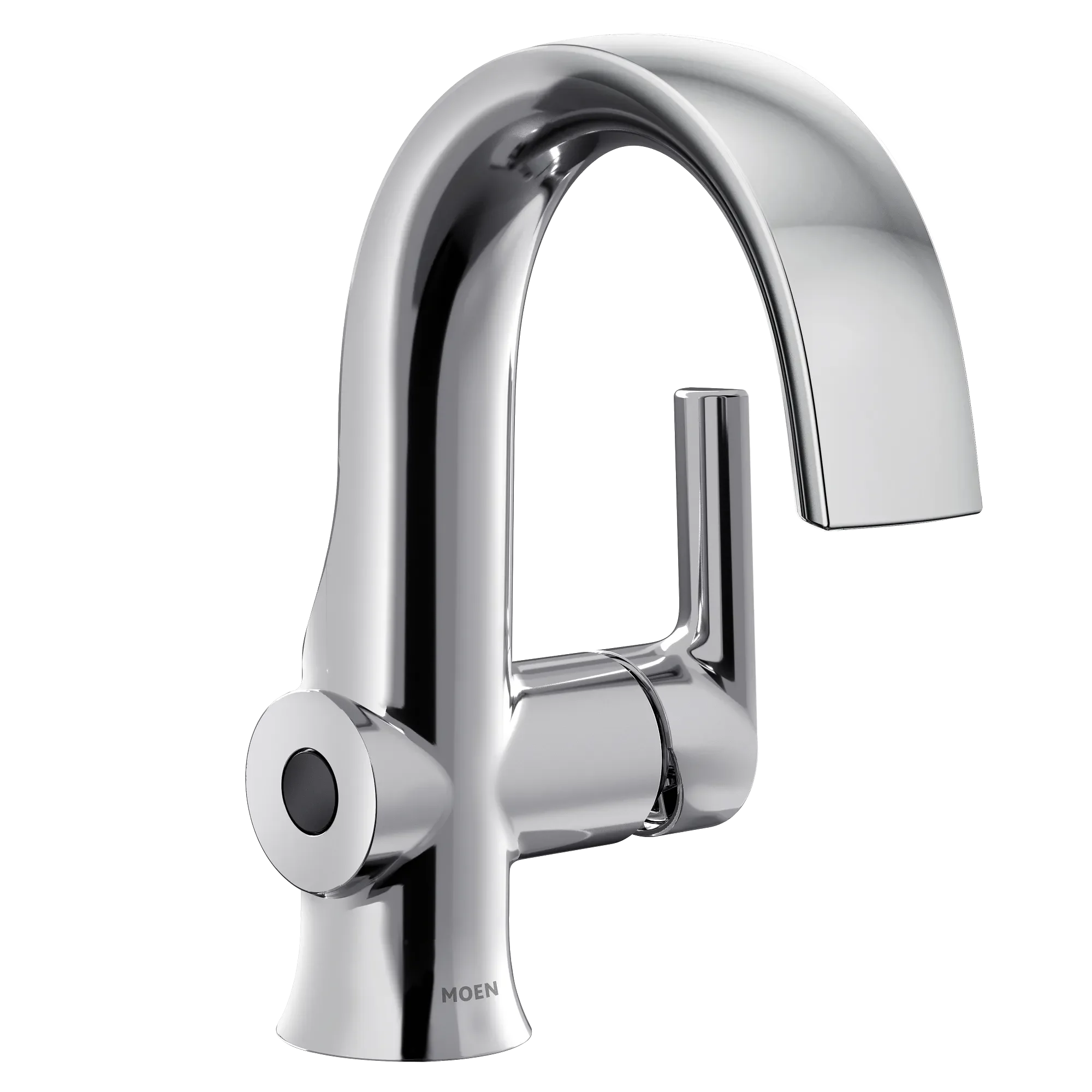 Moen - Doux Motionsense One-Handle Touchless Bathroom Faucet in Chrome