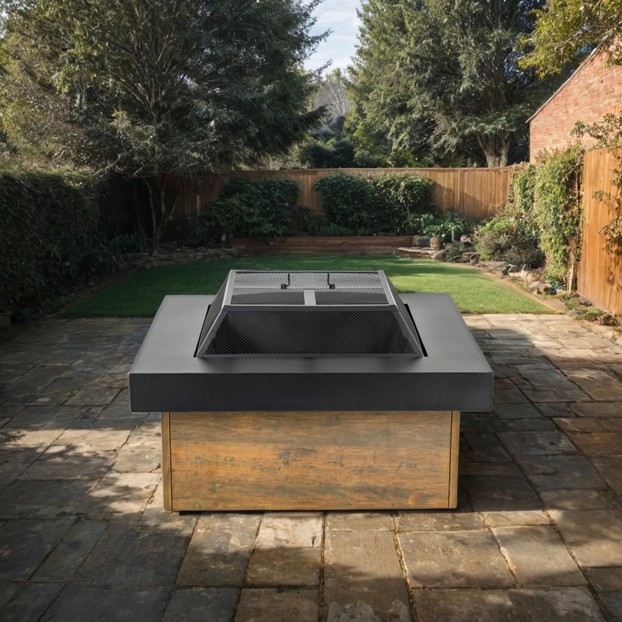 SINOFURN SYE800008BN Outdoor-Woodburning-Firepits - View #2